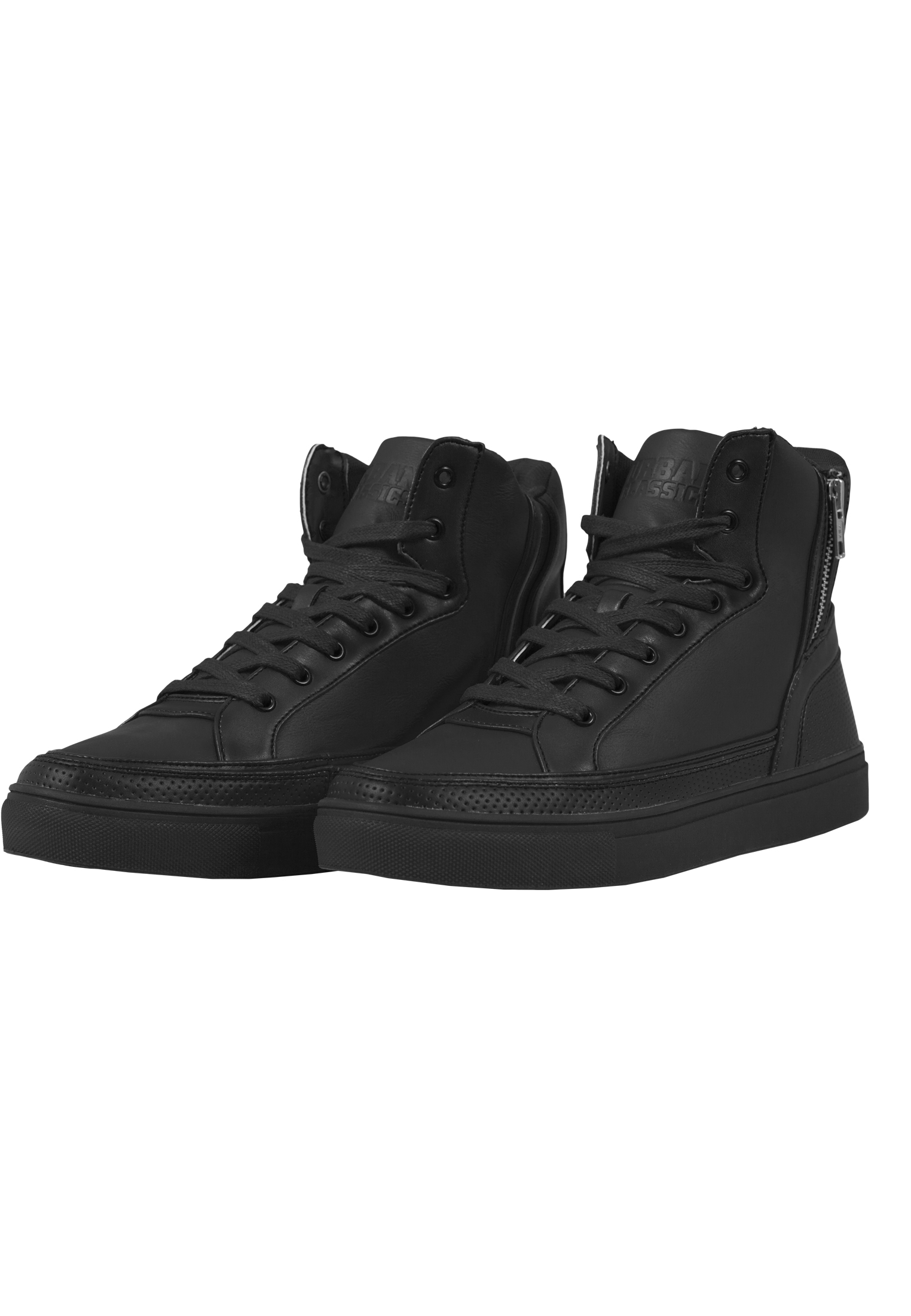 Urban Classics sneaker zipper high top tb1271 Black 