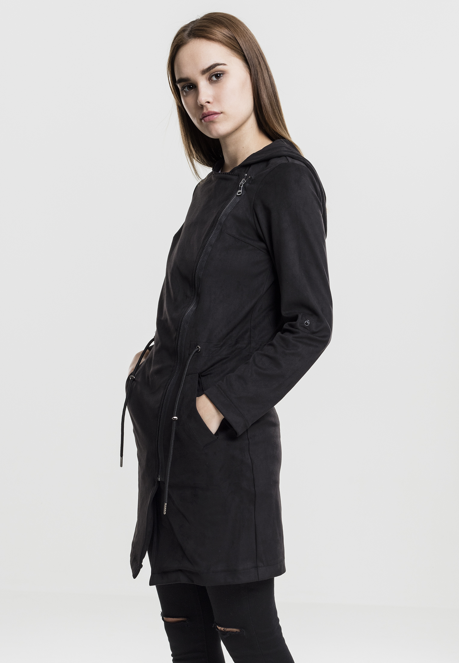 Urban Classics Parka Imitation Suede