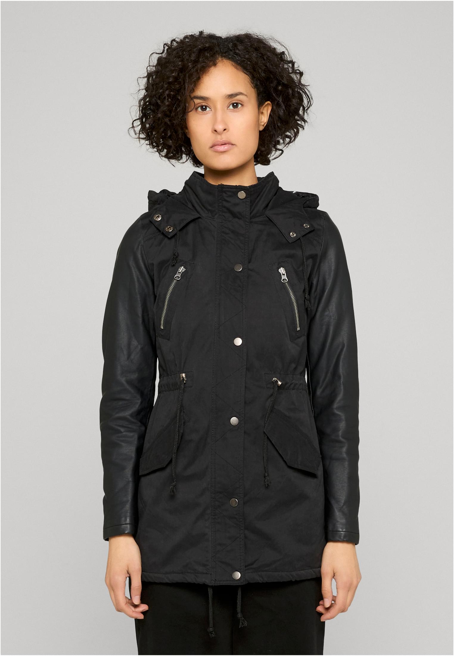 UC Ladies Parka Sherpa Lined Cotton