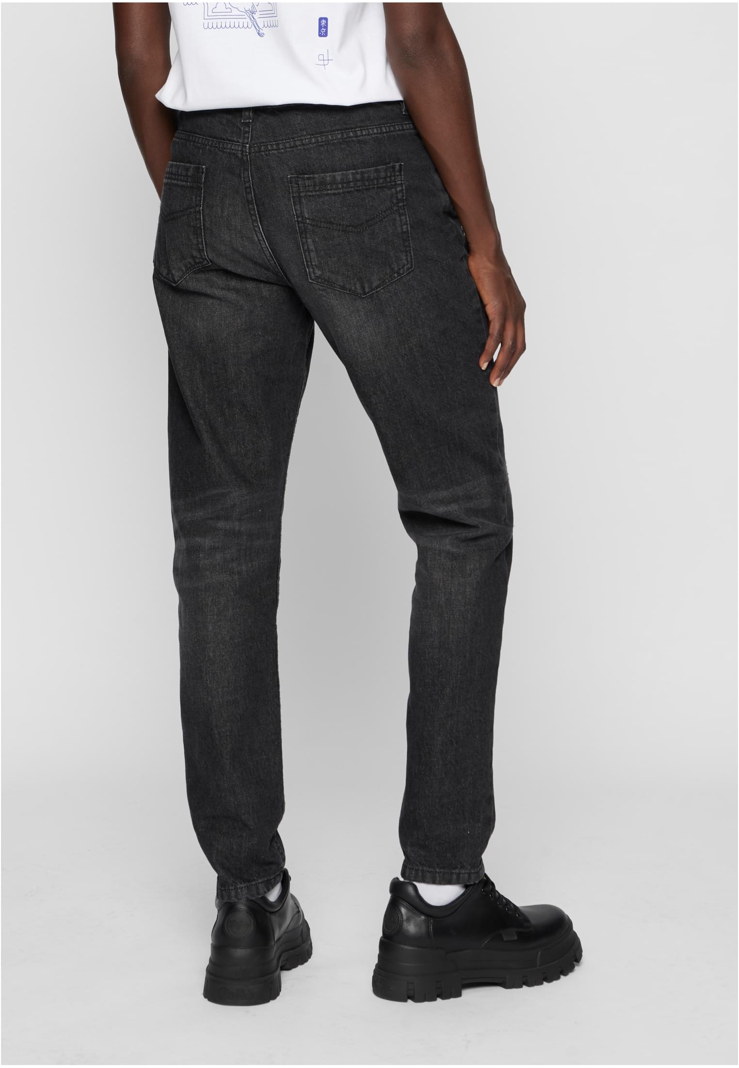 Urban Classics Pantaloni Boyfriend washed