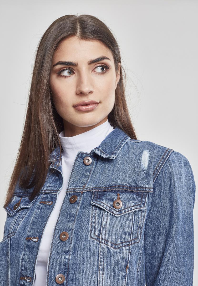 Ladies Denim Jacket-TB1542