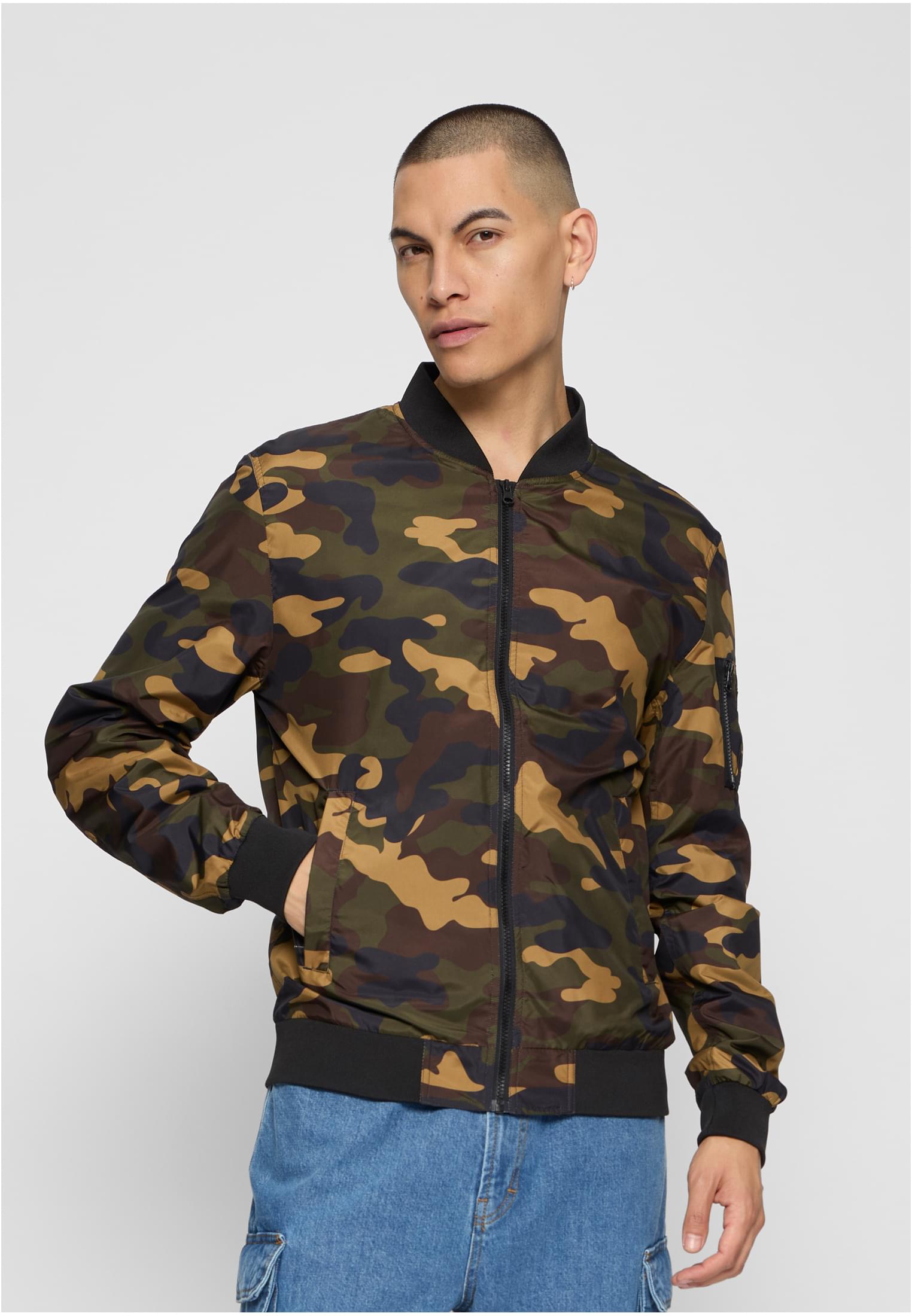 Urban Classics Giacca Light Camo woodcamo