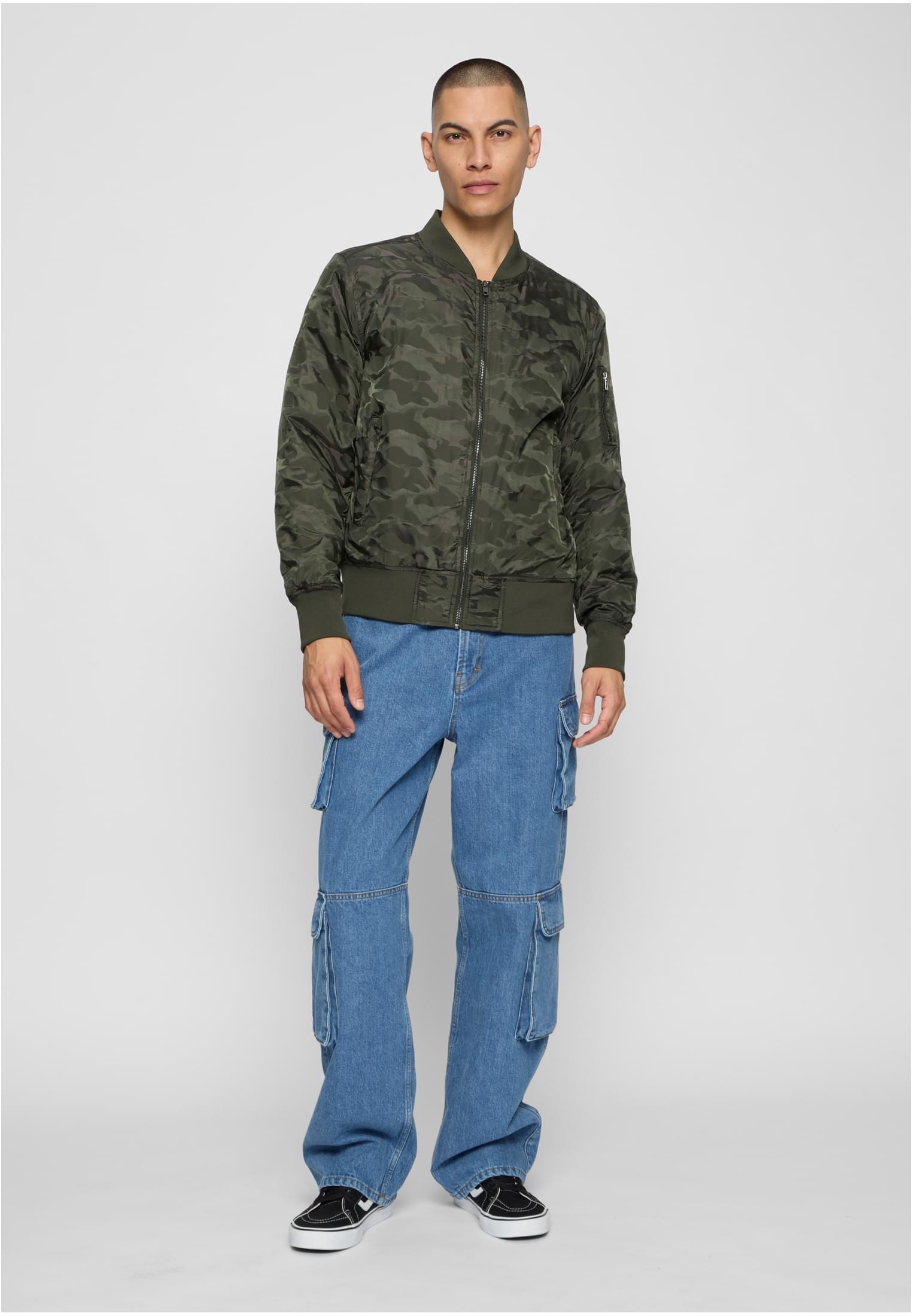 Urban Classics Giacca Tonal Camo darkolive