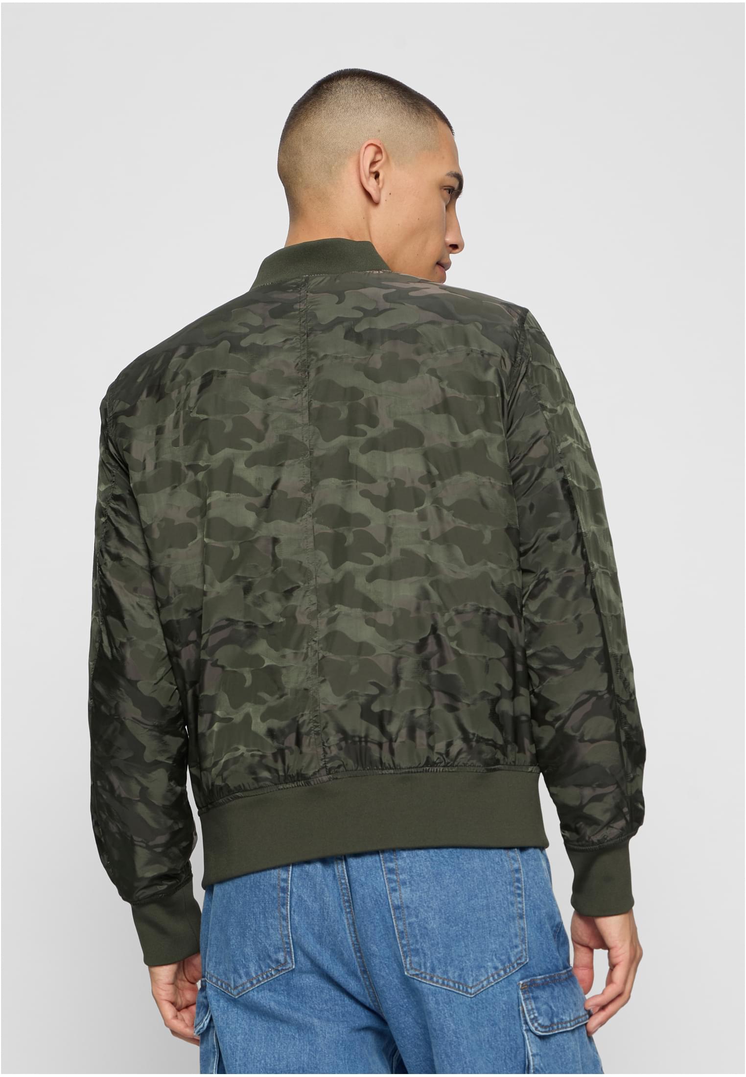 Urban Classics Giacca Tonal Camo darkolive