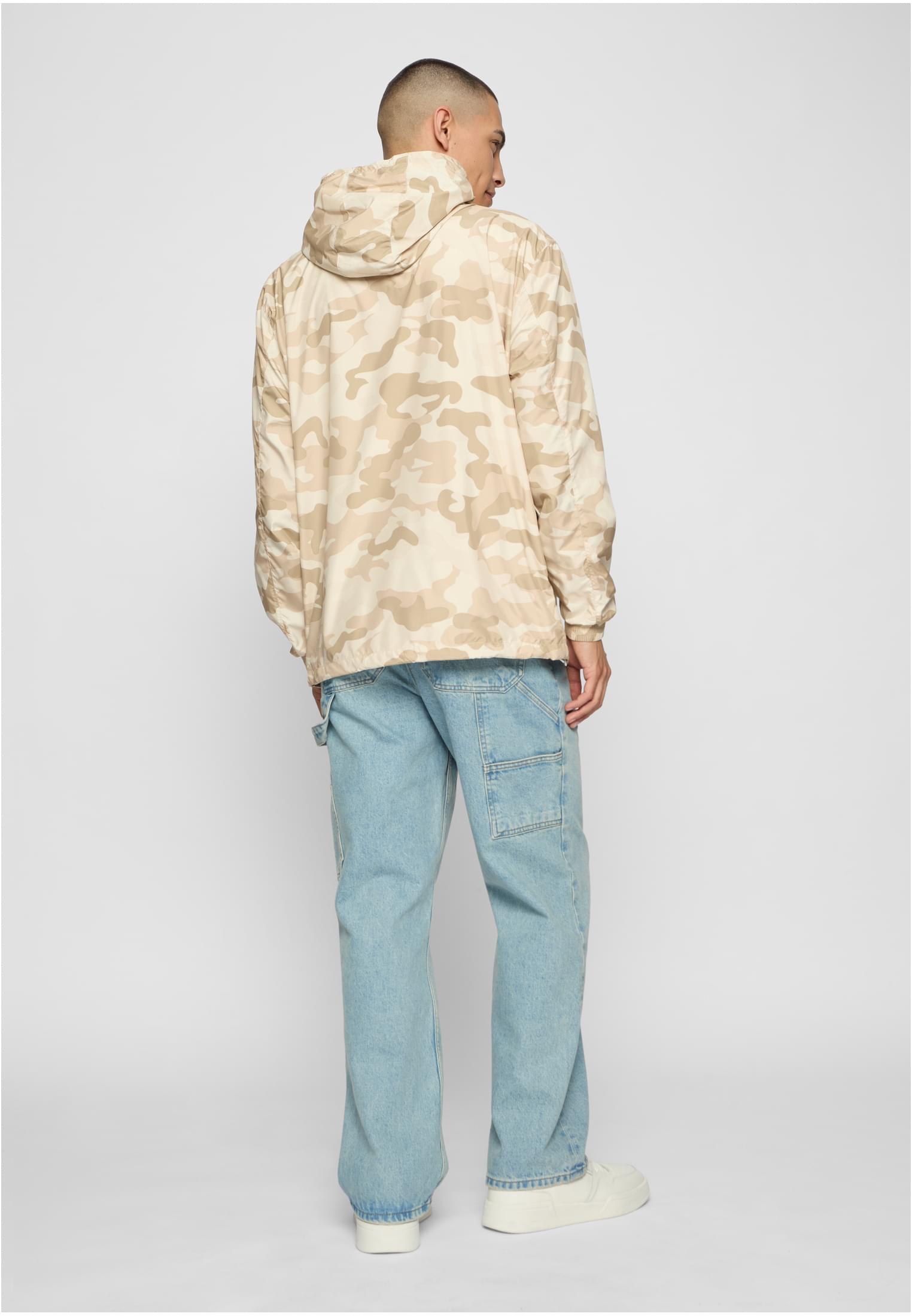 Urban Classics Giacca a vento Camo Pull Over sandcamo