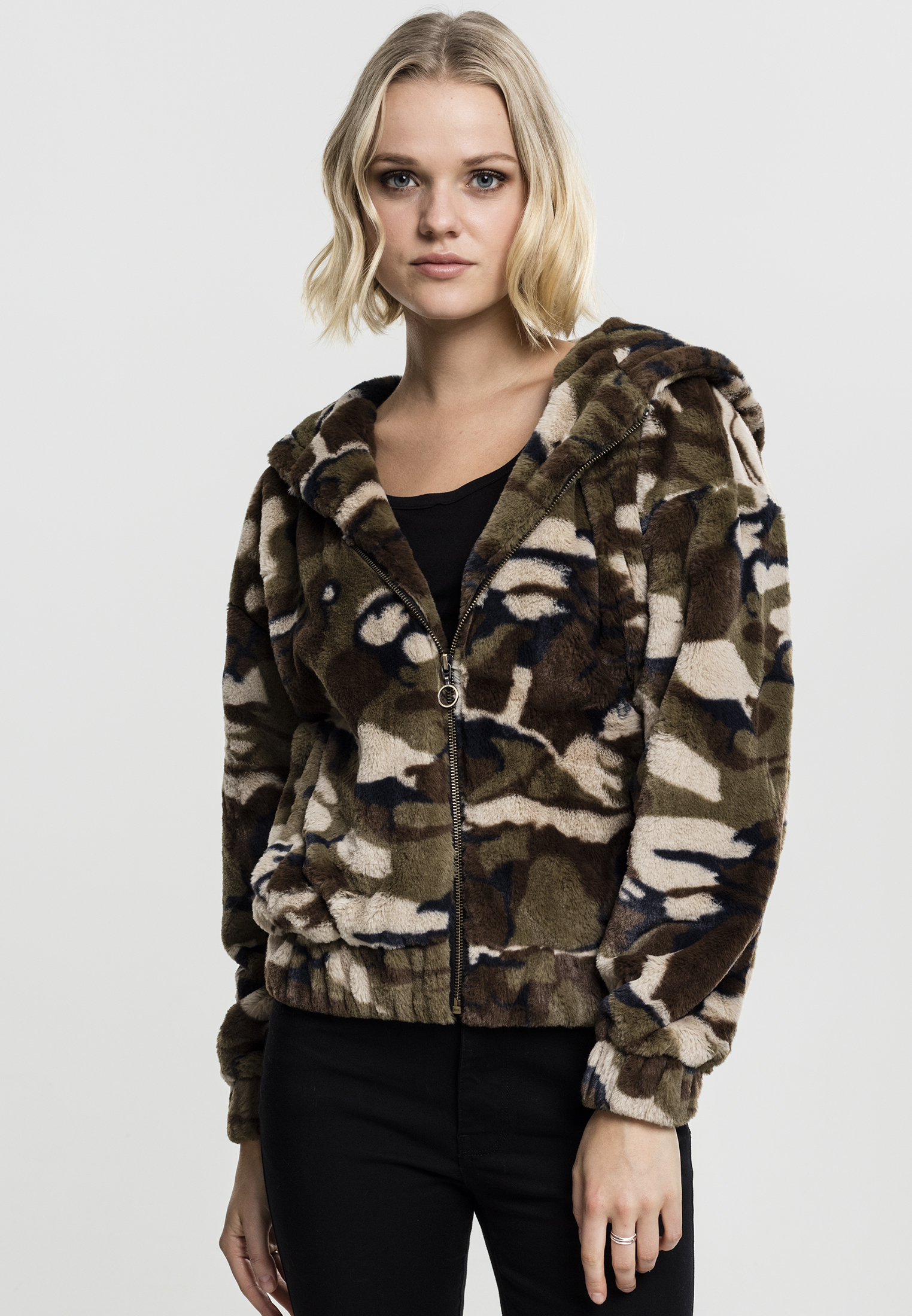 teddy camo jacket