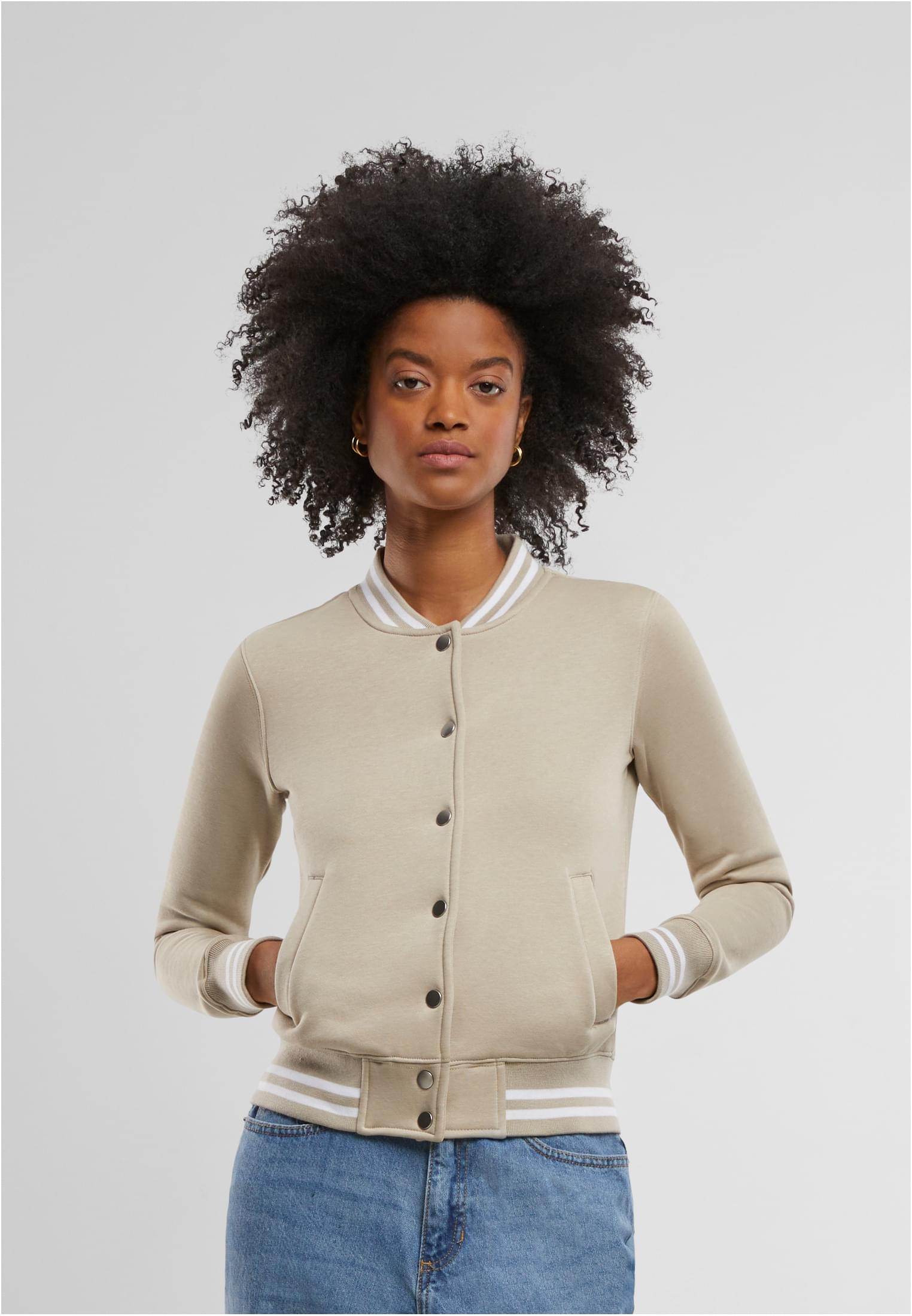 UC Ladies Giacca College Sweat chalkdust/chalkdust
