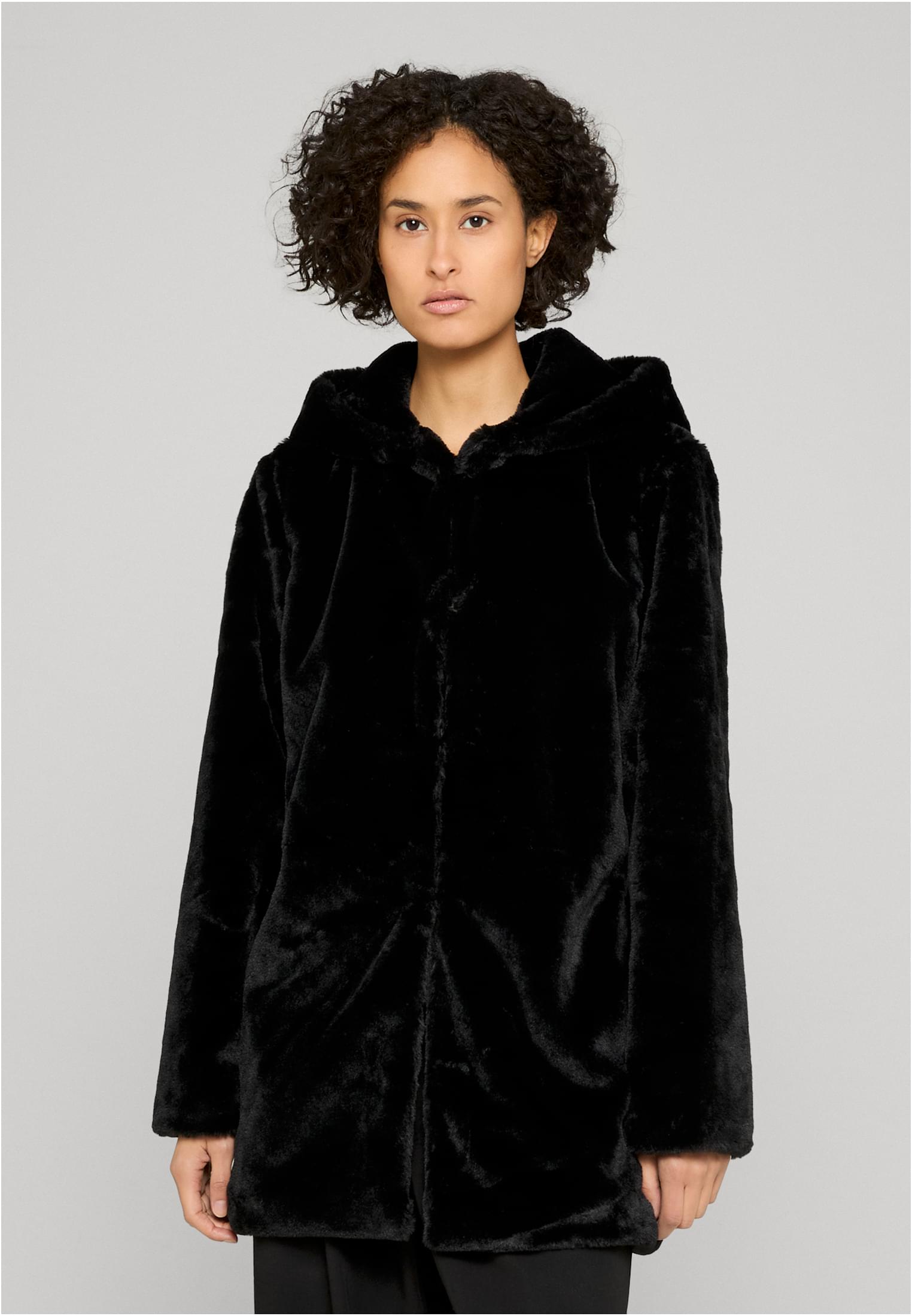 UC Ladies Cappotto Hooded Teddy