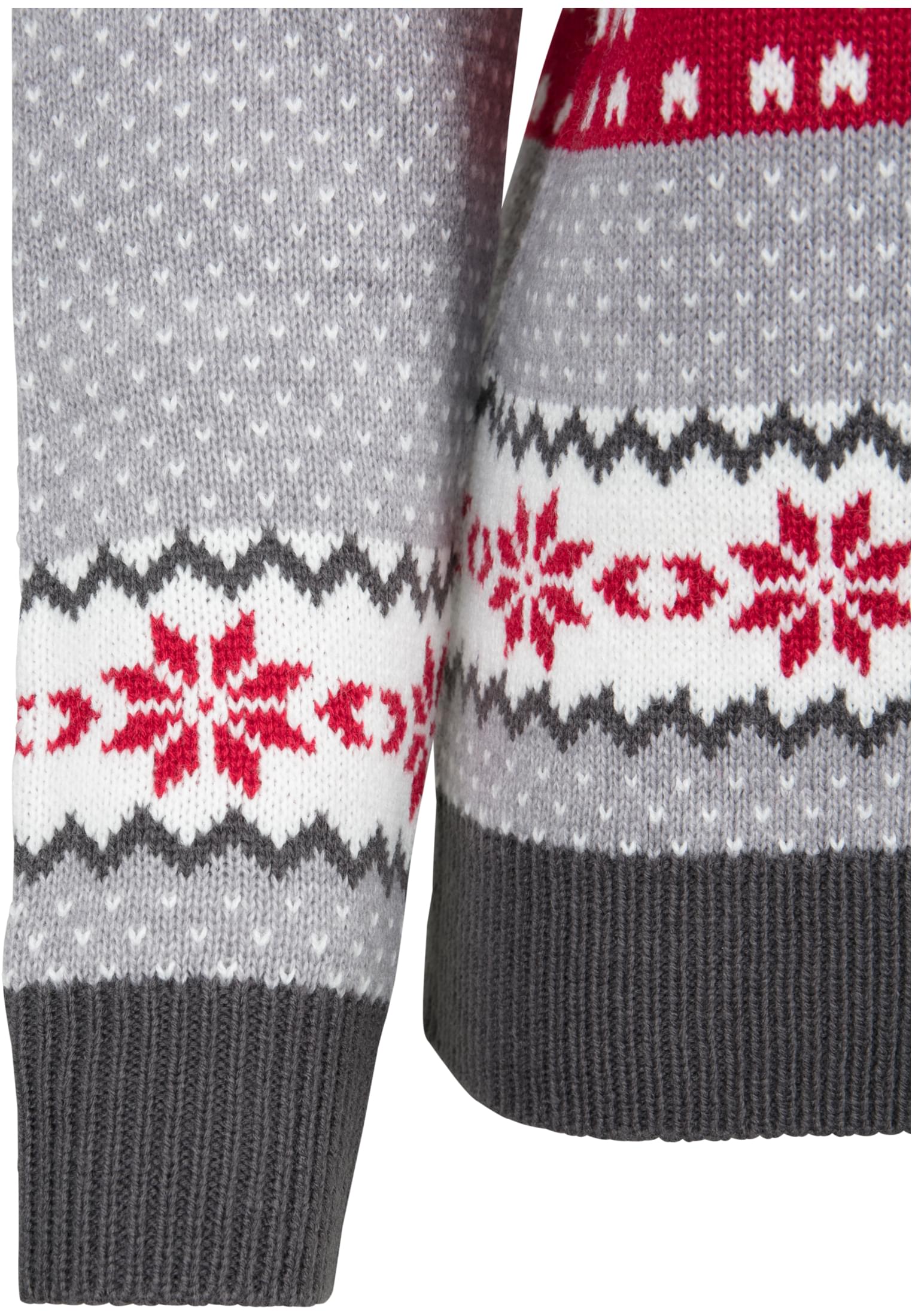 UC Ladies Maglione Sausage Dog Christmas grey/white/red/darkgrey