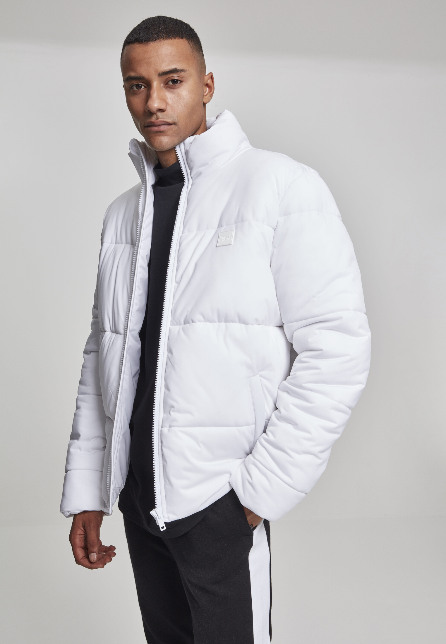 Urban Classics Herren Boxy Puffer Jacket Jacke