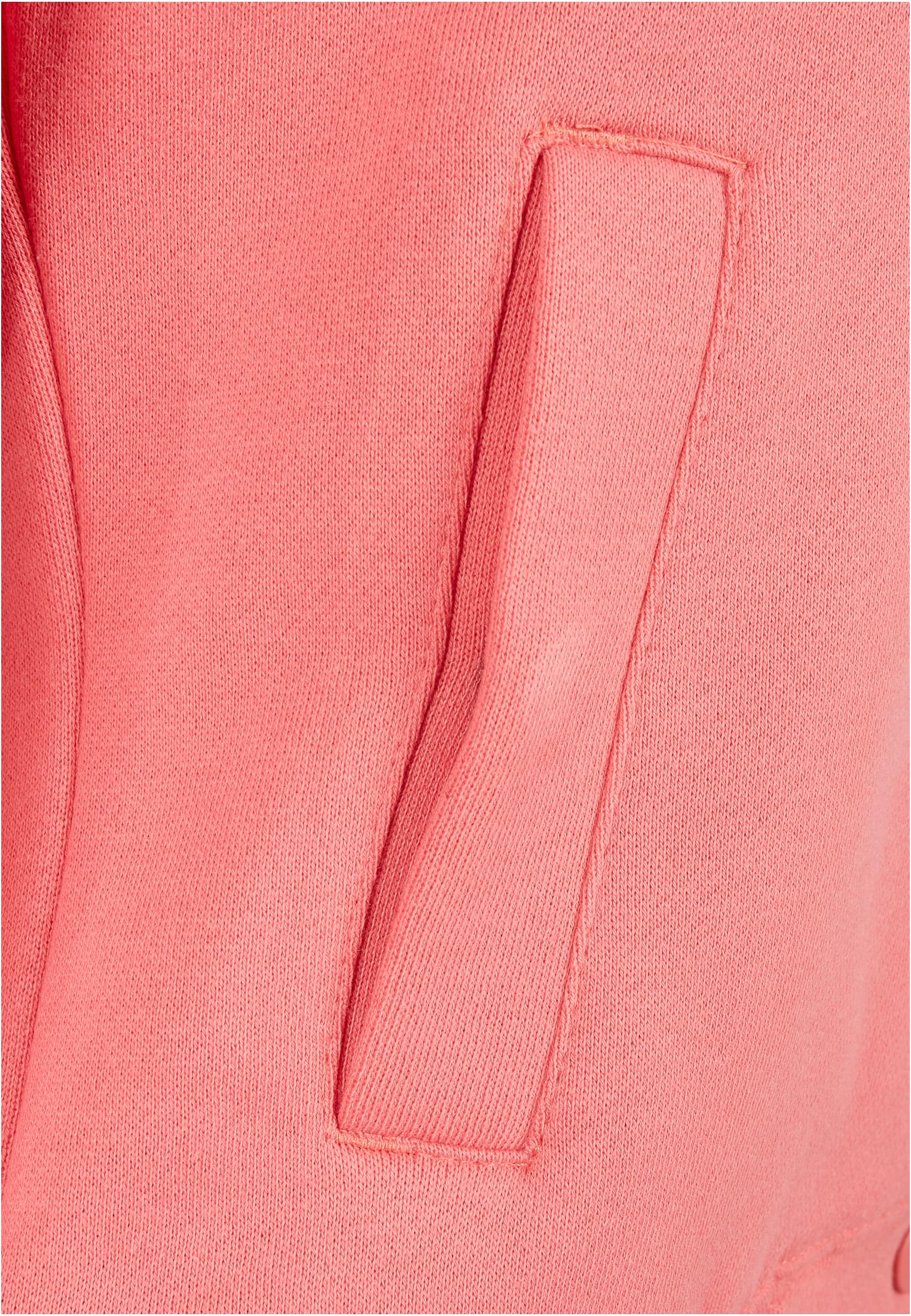 Urban Classics Giacca Inset College Sweat palepink/whitesand