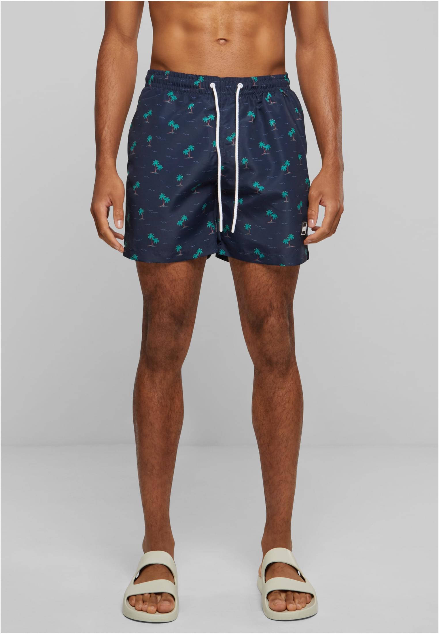 UC Men Pantaloncini Pattern�Swim island aop