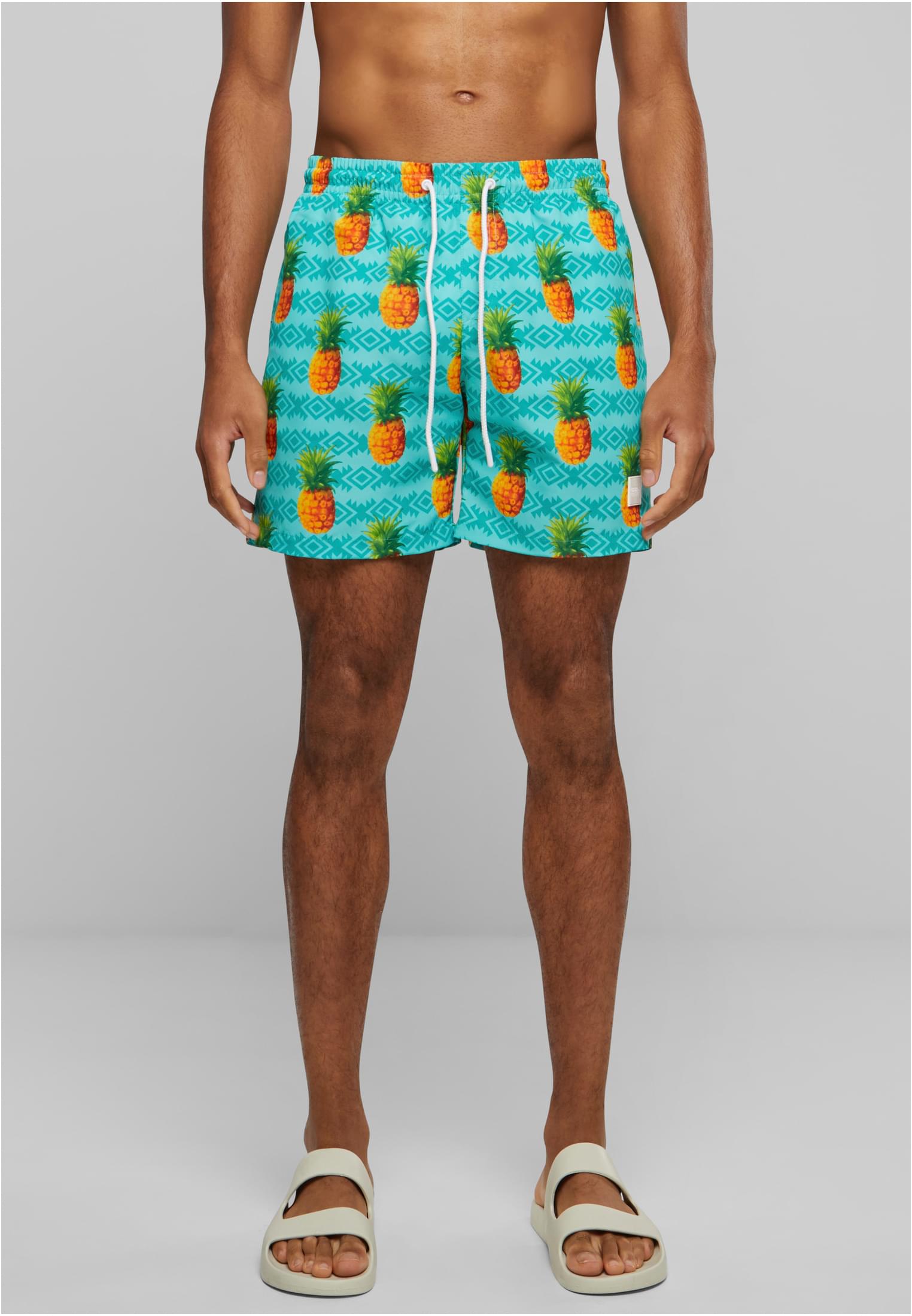 UC Men Pantaloncini Pattern�Swim pineapple aop