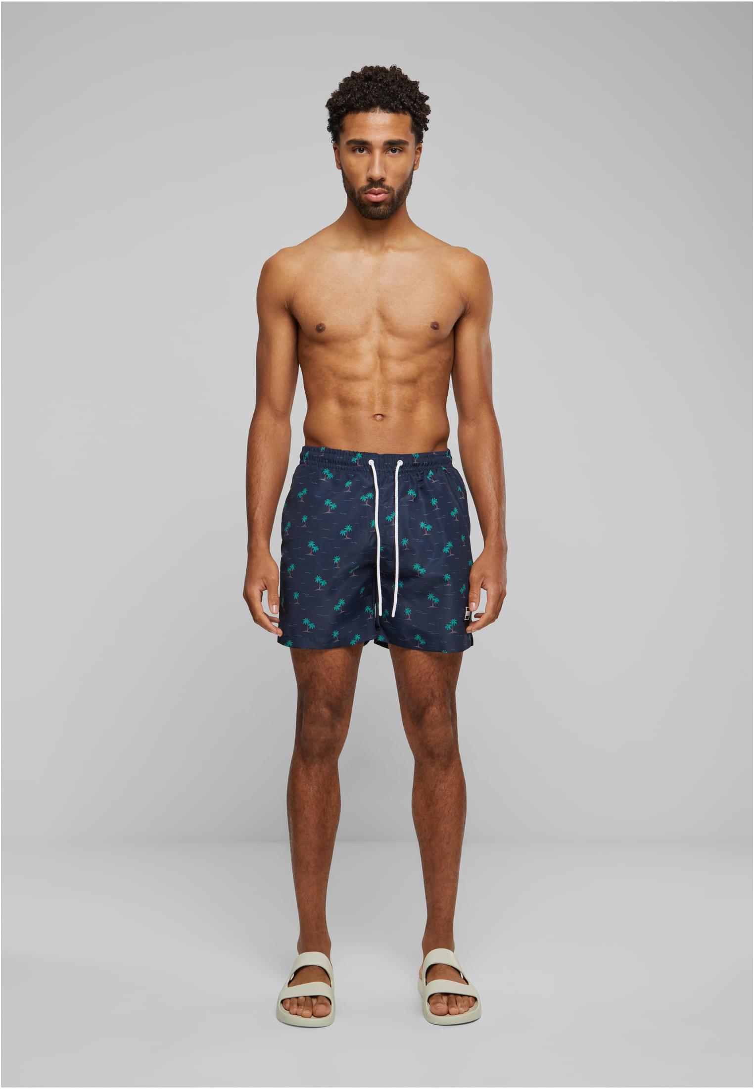 UC Men Pantaloncini Pattern�Swim island aop