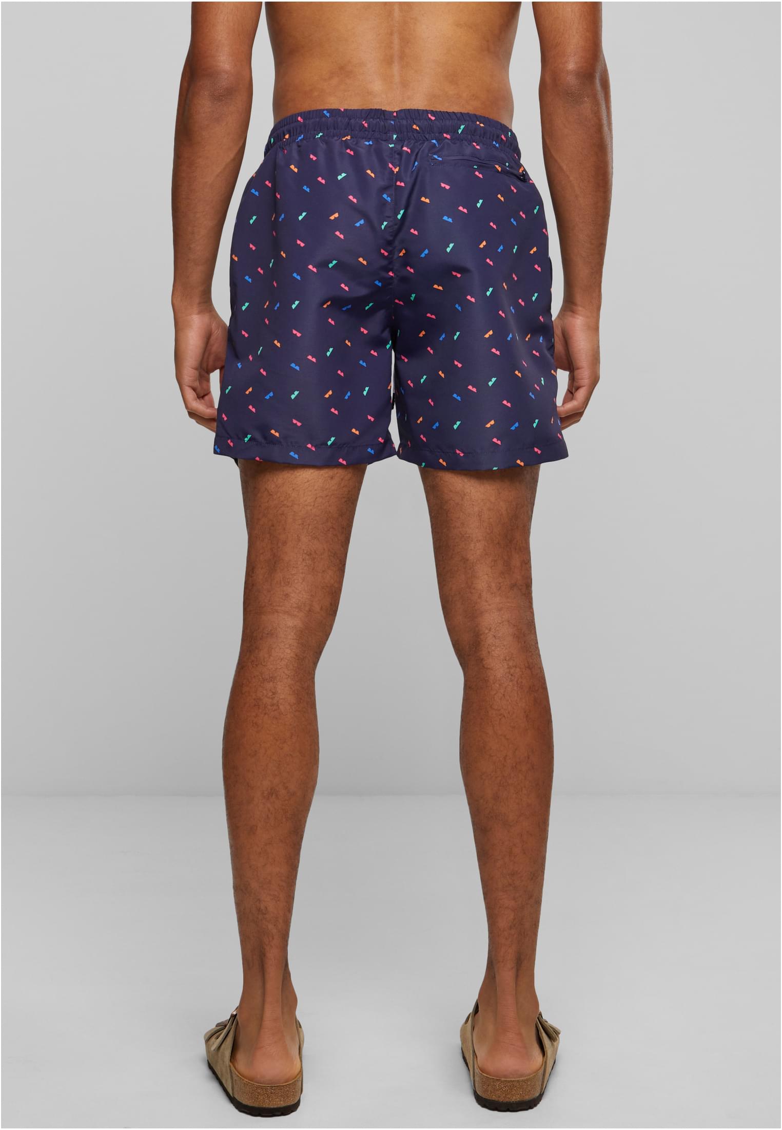 Urban Classics Pantaloncini Pattern�Swim sunglasses aop