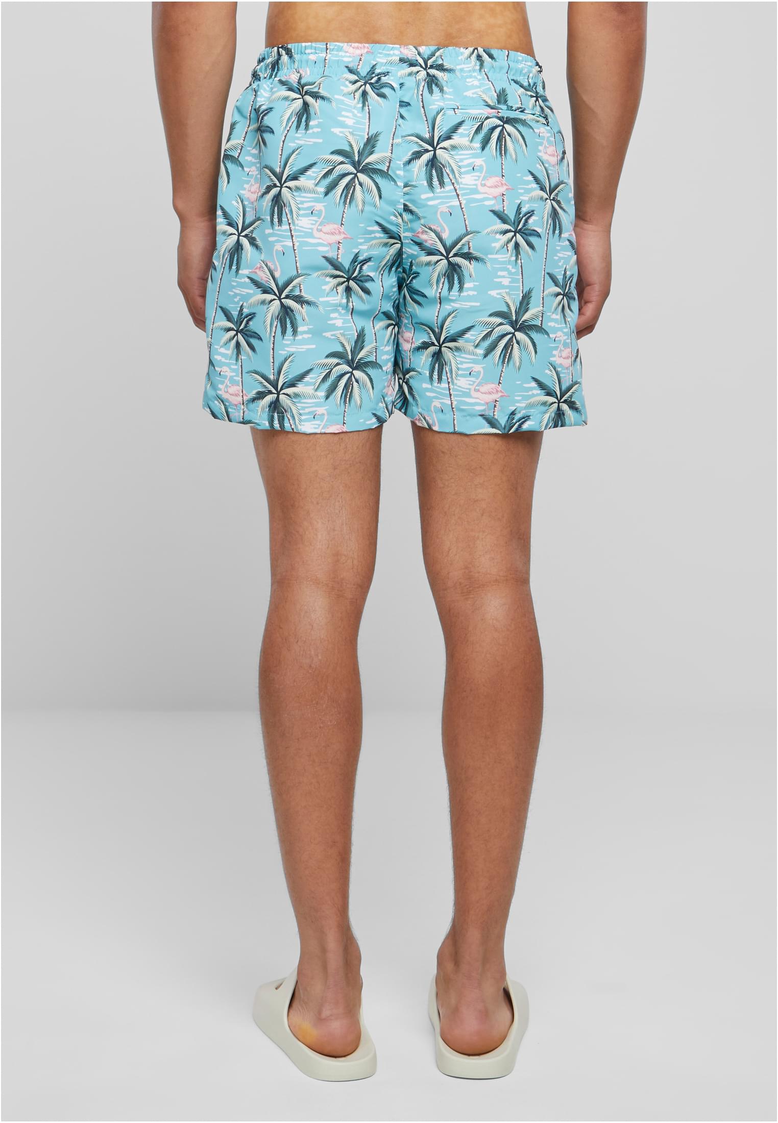 Urban Classics Pantaloncini Pattern�Swim tropical bird aop