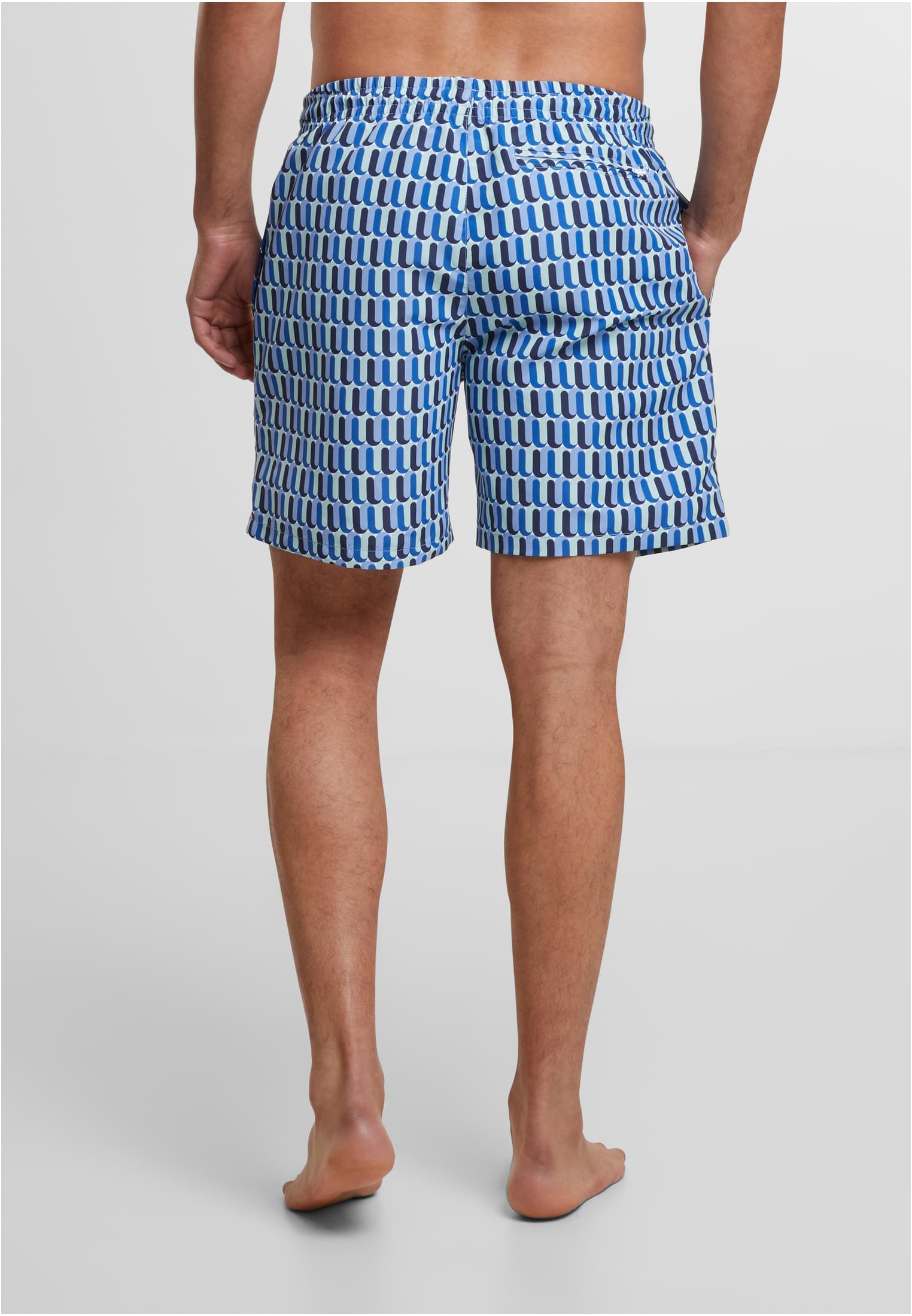 UC Men Pantaloncini Pattern�Swim retro pattern