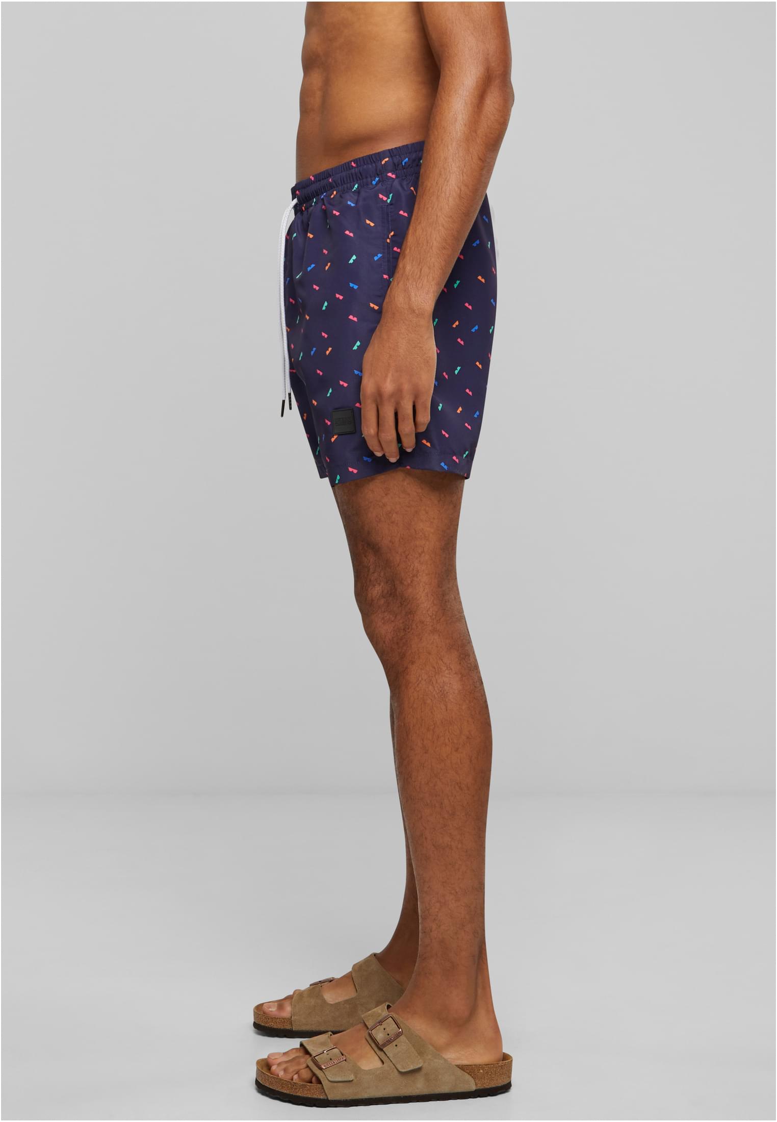 Urban Classics Pantaloncini Pattern�Swim sunglasses aop