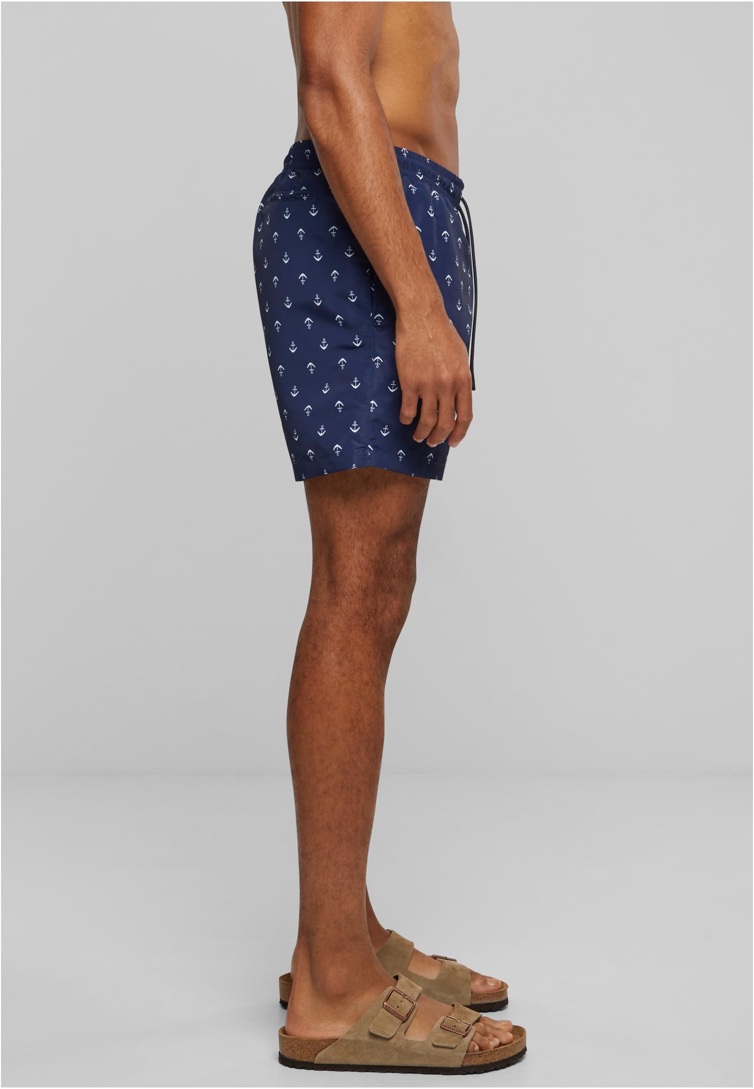 UC Men Pantaloncini Pattern�Swim anchor/navy