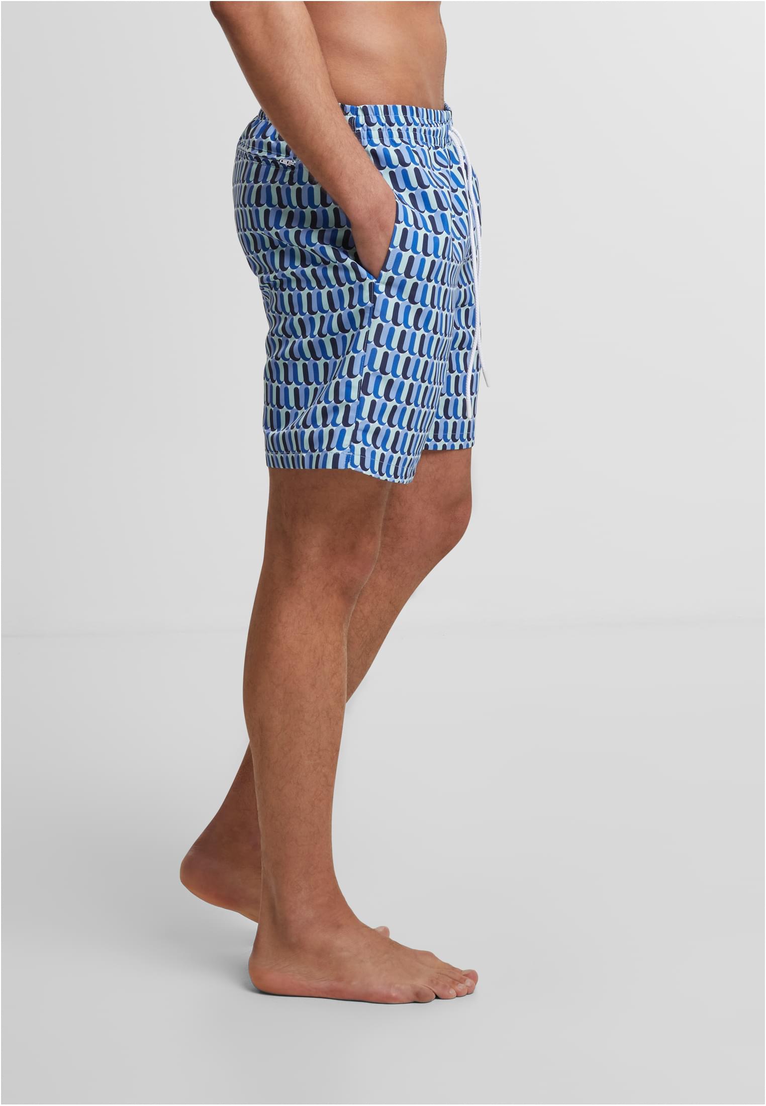 UC Men Pantaloncini Pattern�Swim retro pattern