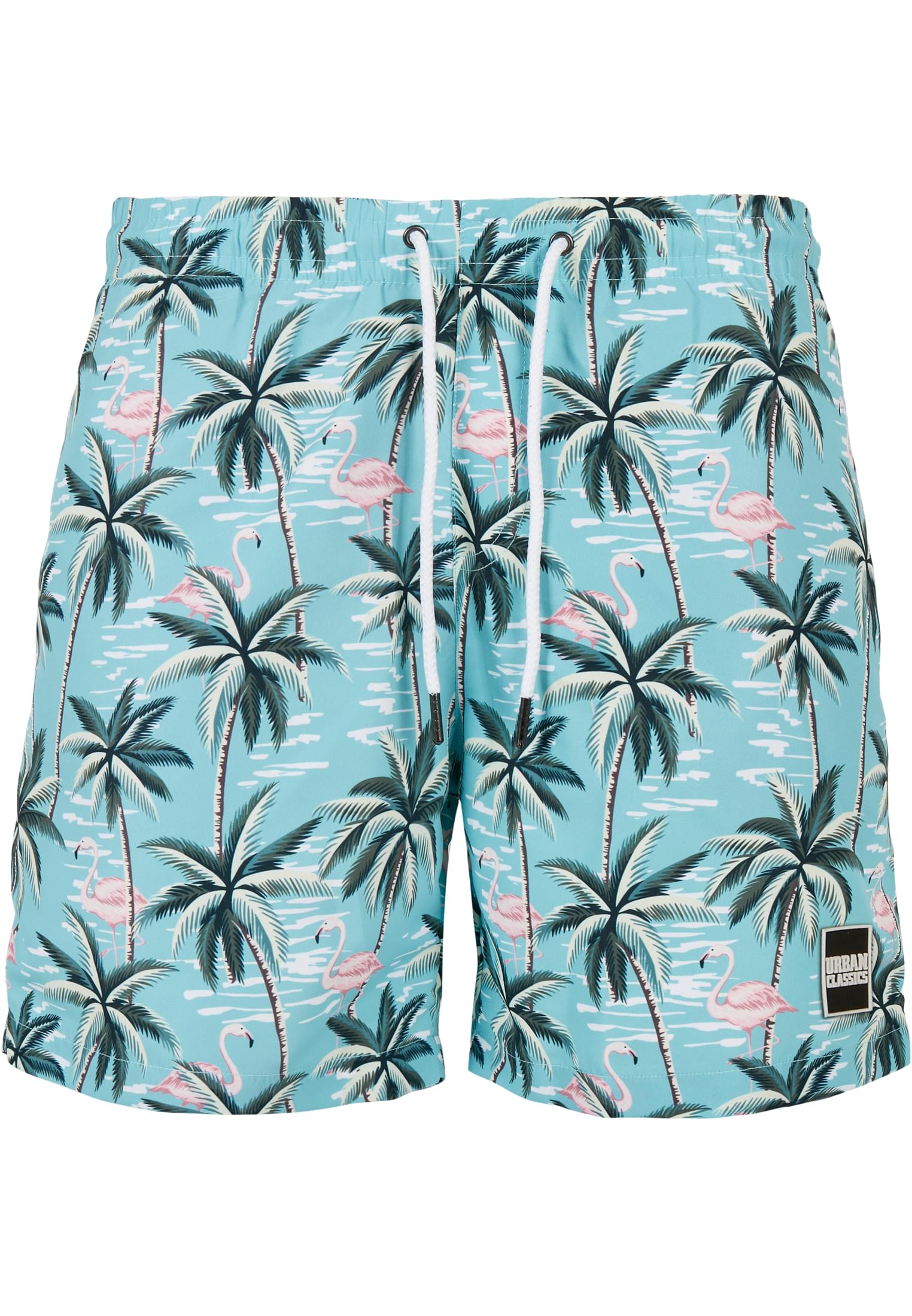 Urban Classics Pantaloncini Pattern�Swim tropical bird aop