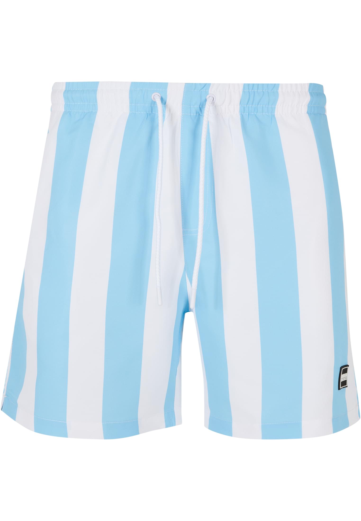 Urban Classics Pantaloncini Pattern�Swim balticbluebarstripe