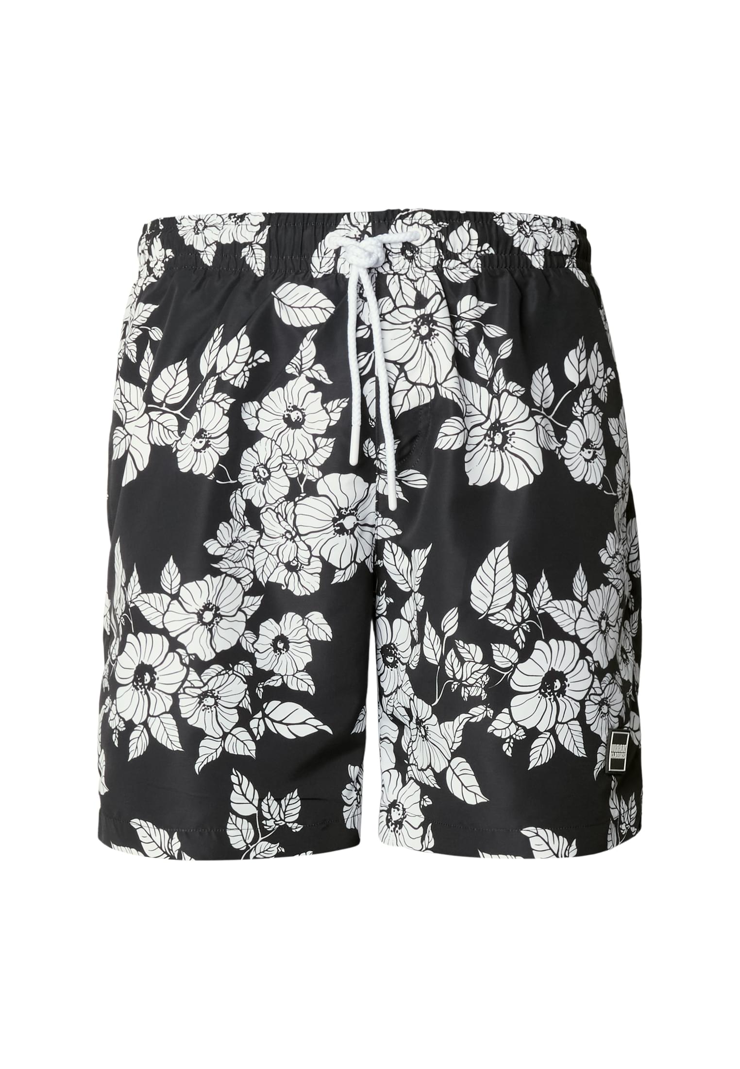 UC Men Pantaloncini Pattern�Swim blackflowers
