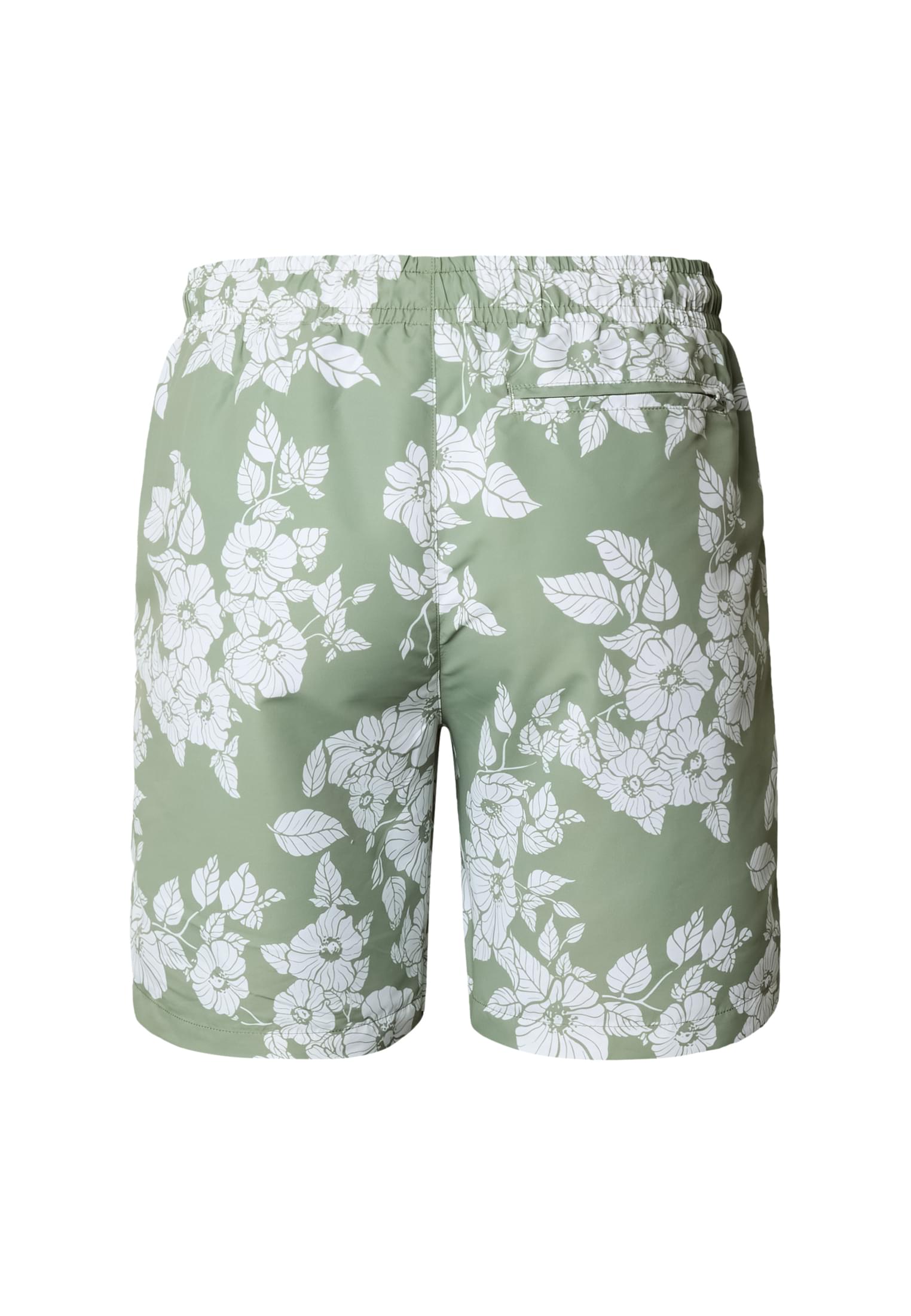 UC Men Pantaloncini Pattern�Swim greenflowers