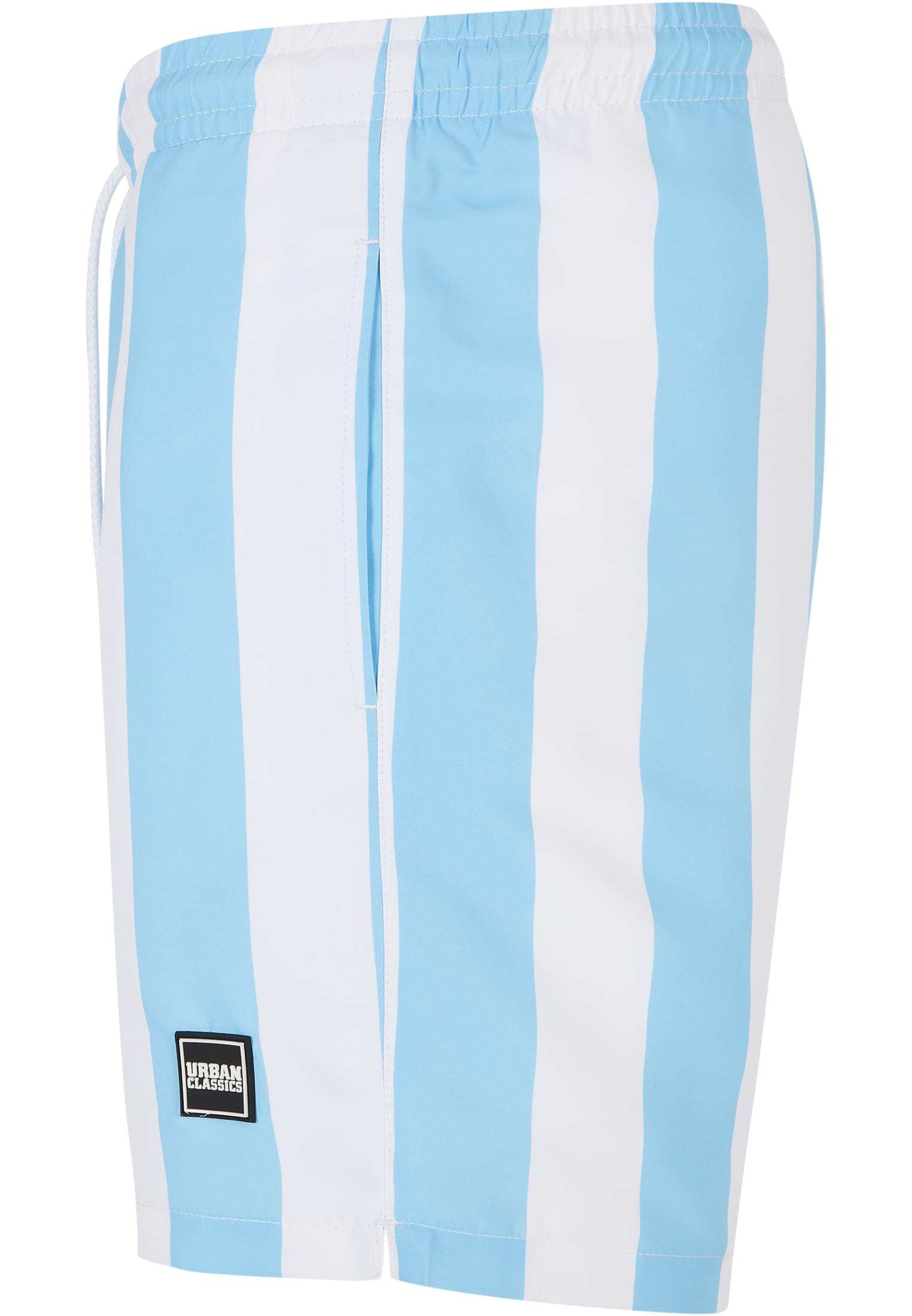 Urban Classics Pantaloncini Pattern�Swim balticbluebarstripe
