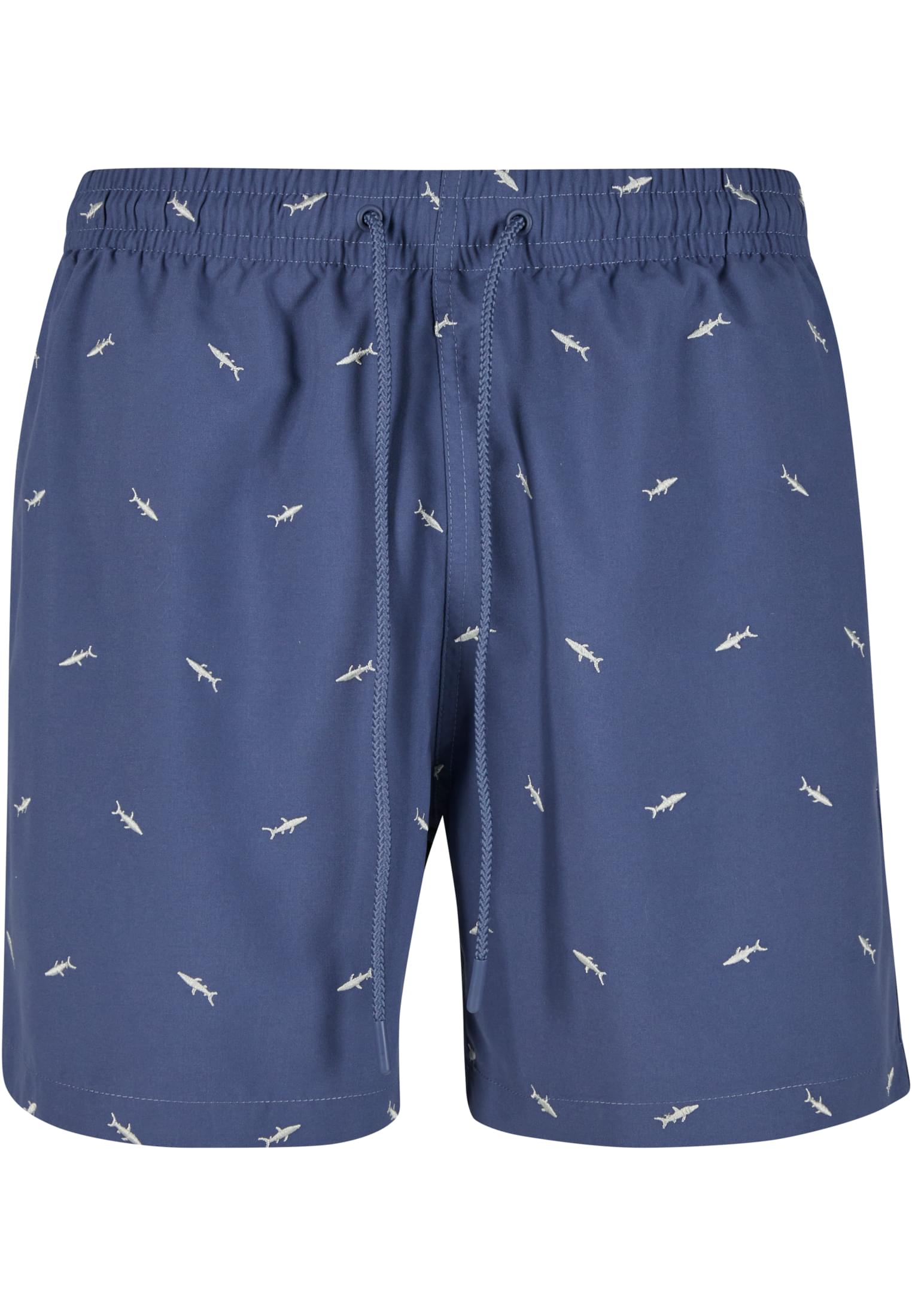 Urban Classics Pantaloncini Embroidery Swim vintageblue/frostmint