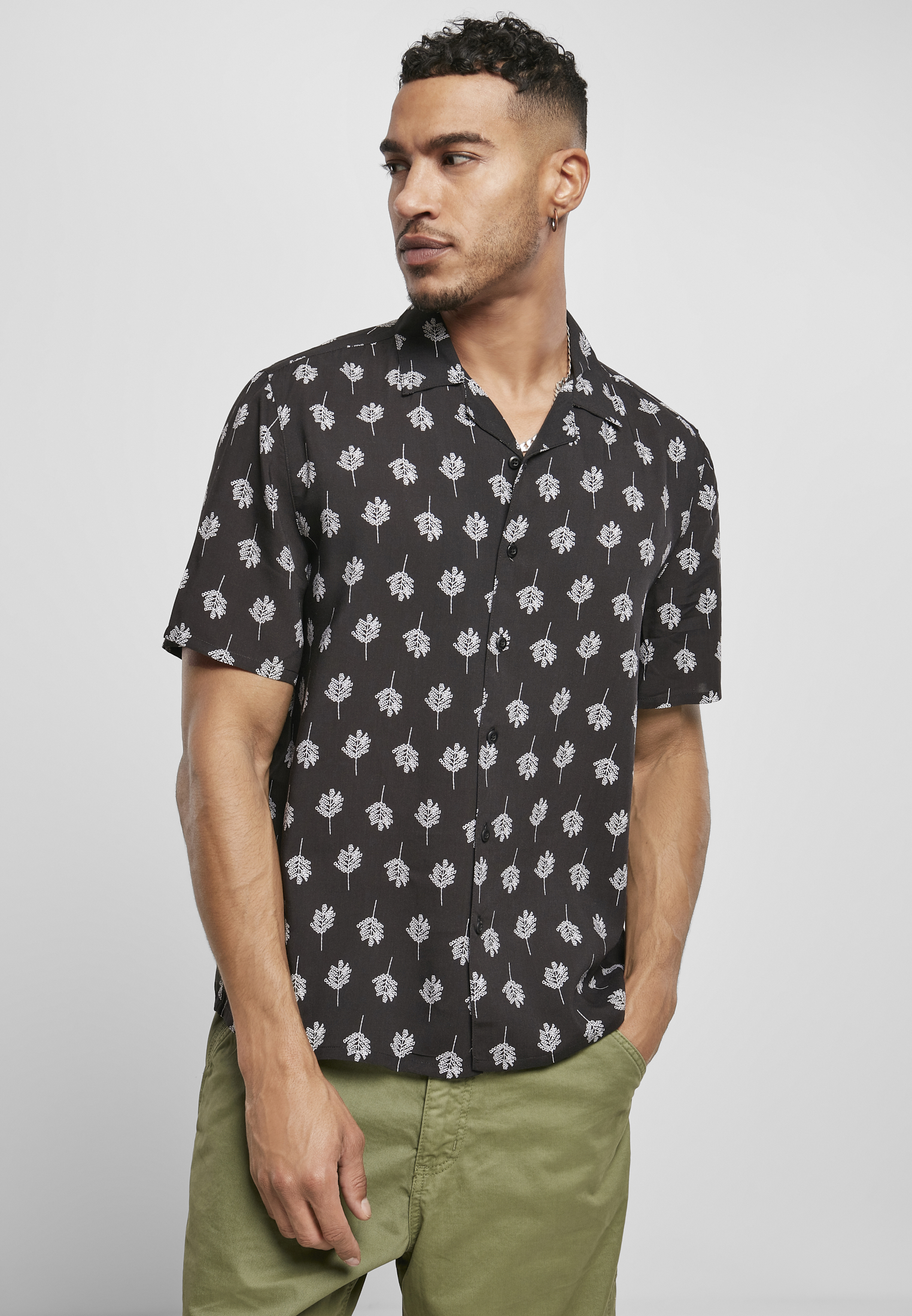 Urban Classics Camicia Viscose blossom