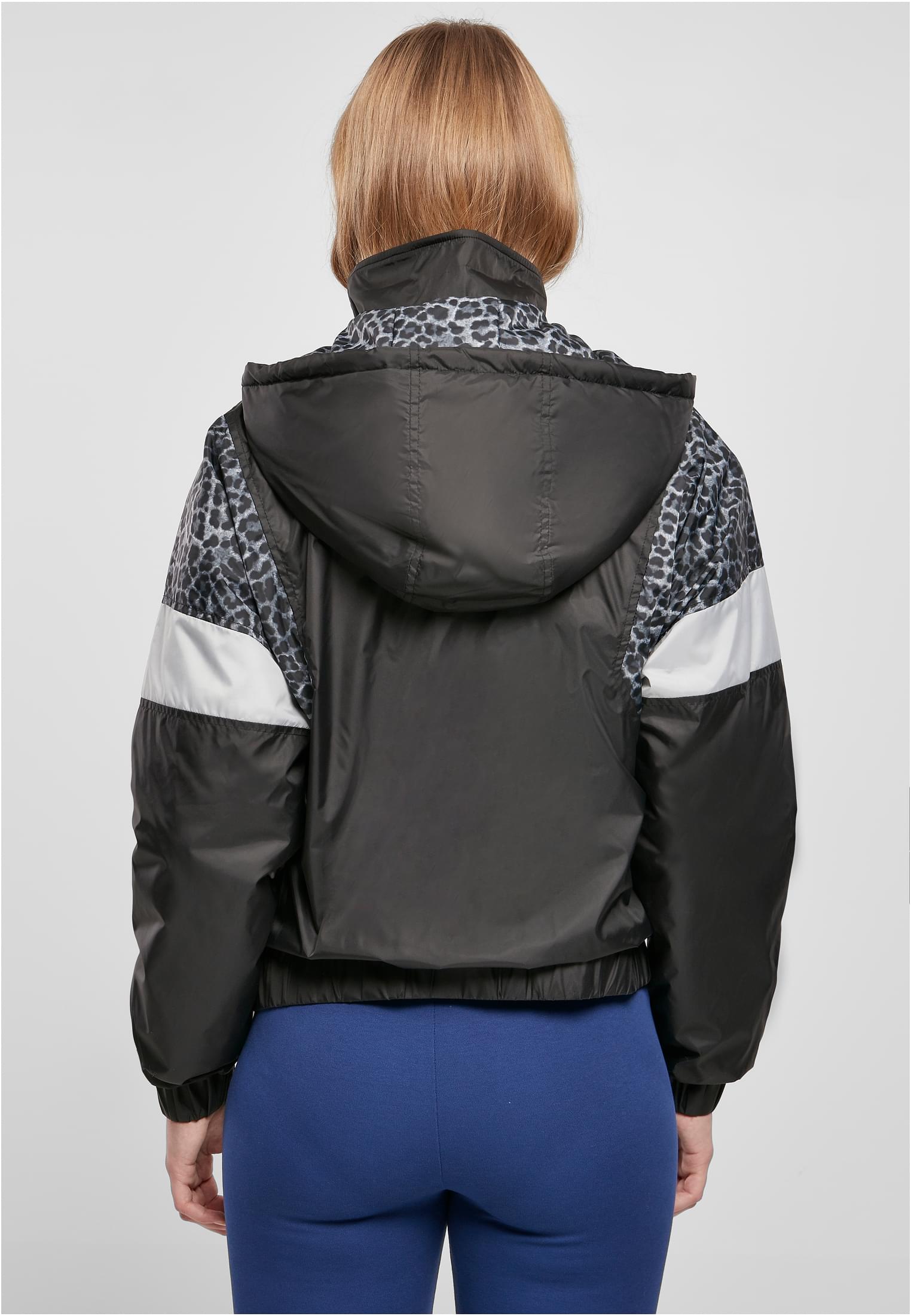 Mixed Over Pull Jacket-TB3063 AOP Ladies