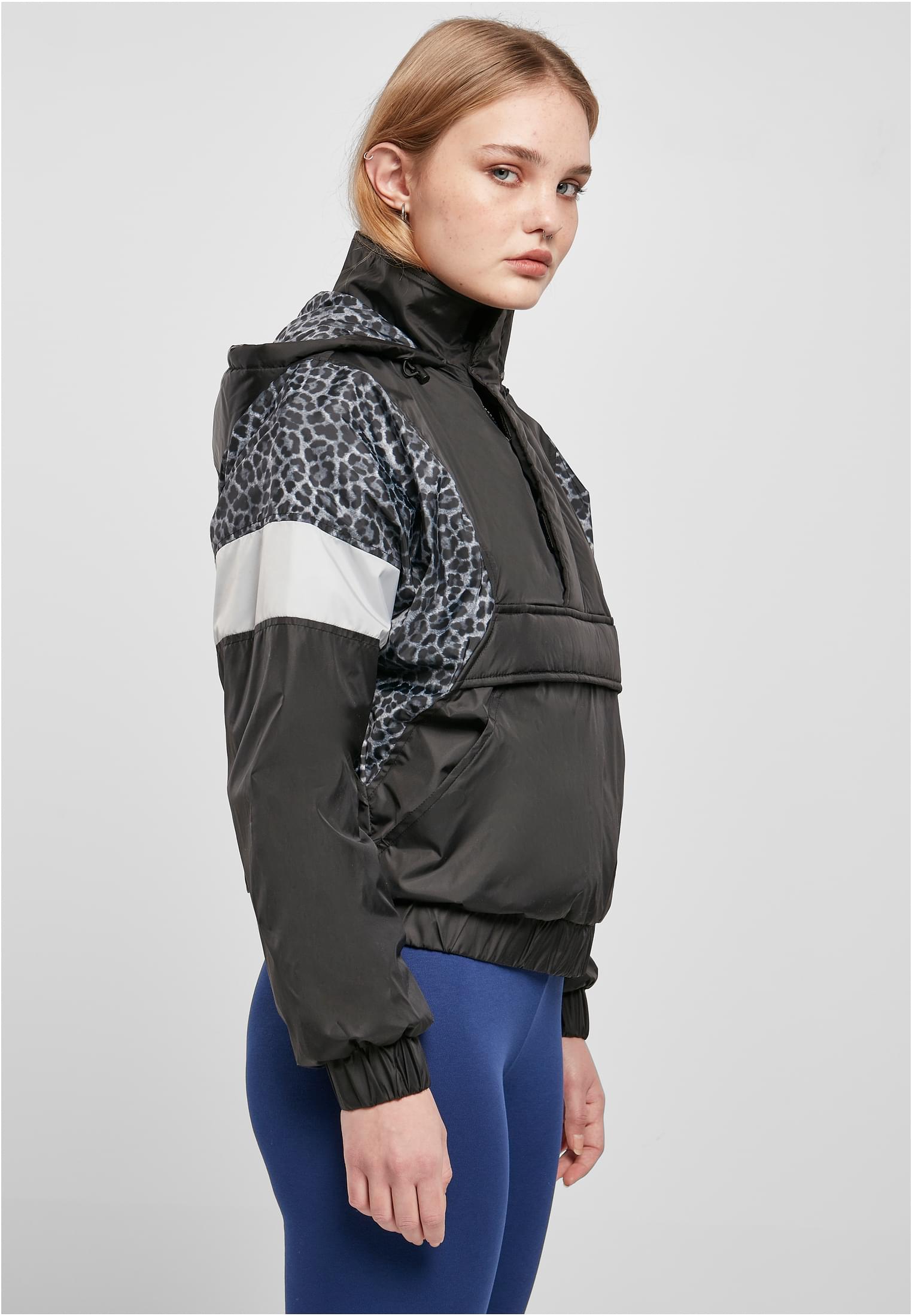 Pull Over Jacket-TB3063 Ladies AOP Mixed