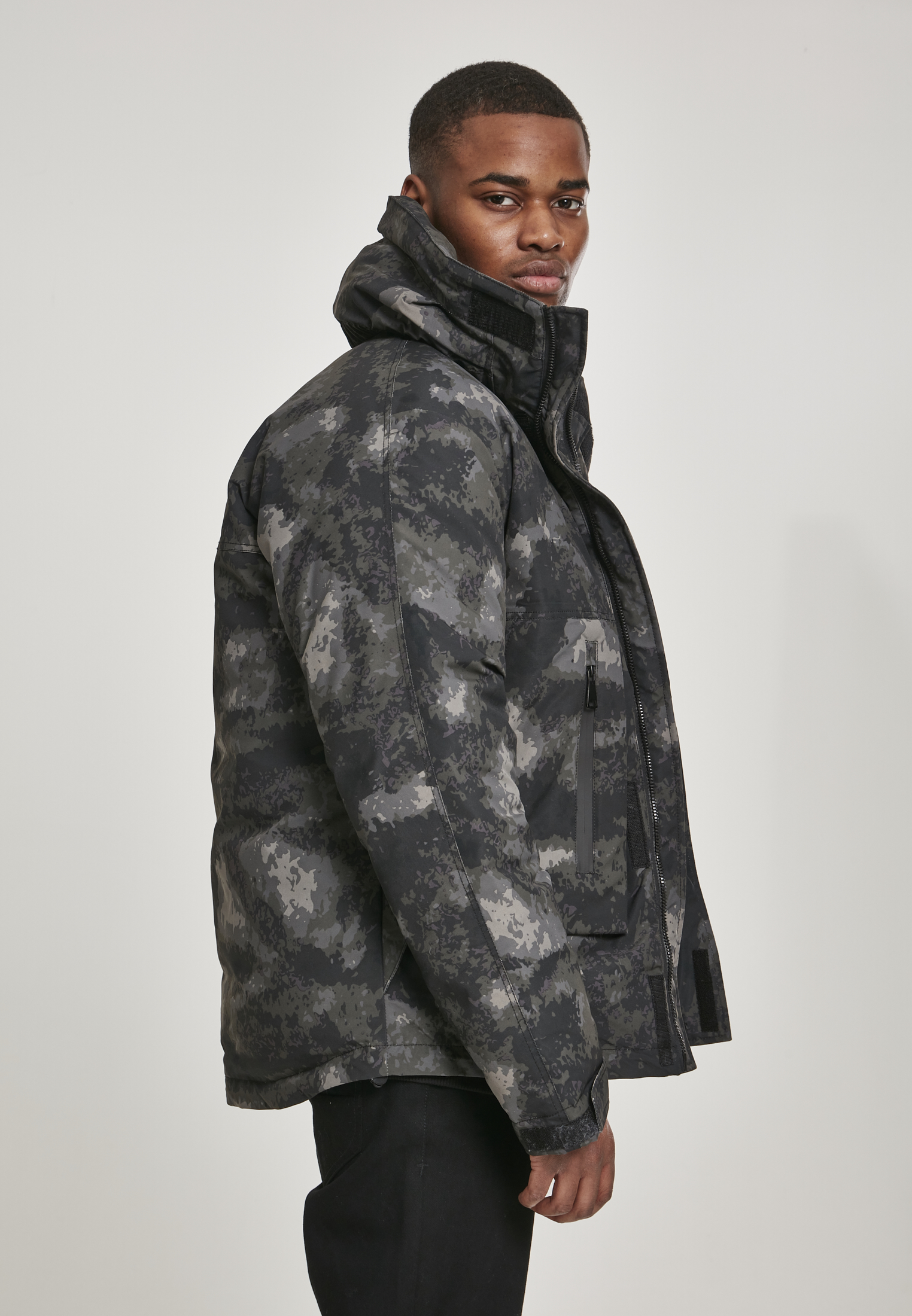 multi pocket winter jacket