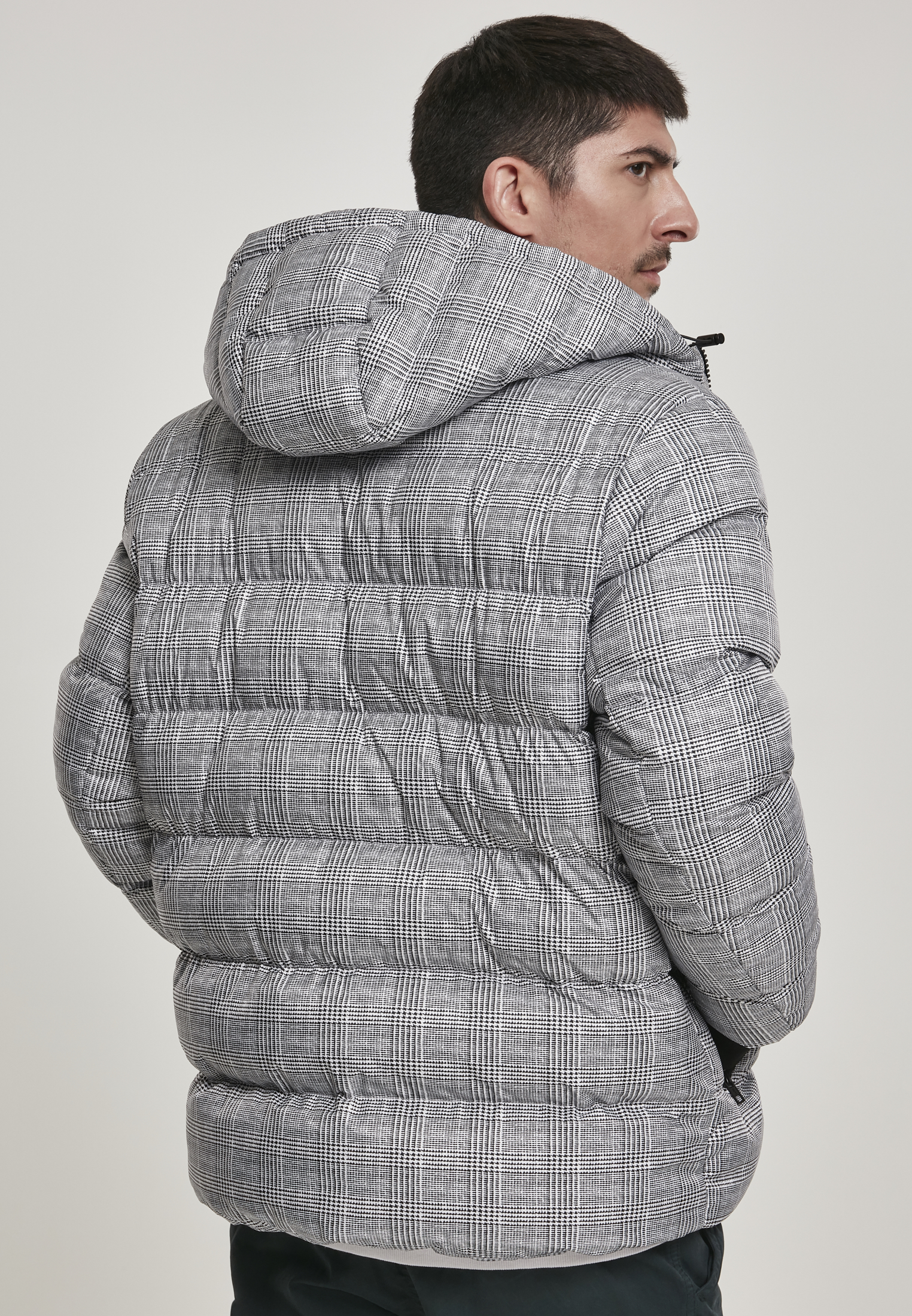 Urban Classics Giacca Hooded Check