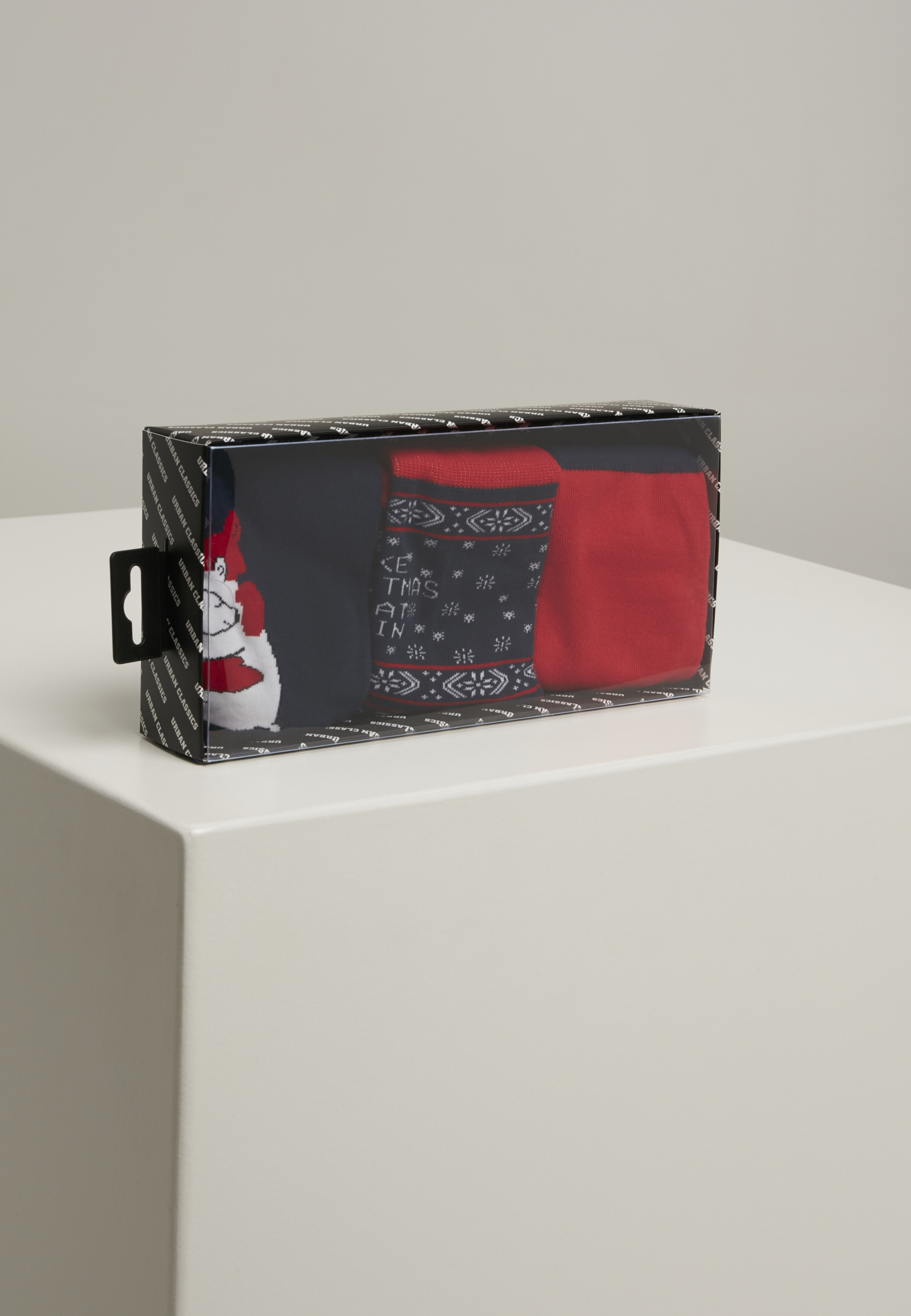 Urban Classics Calze Christmas Set Icebear multicolor