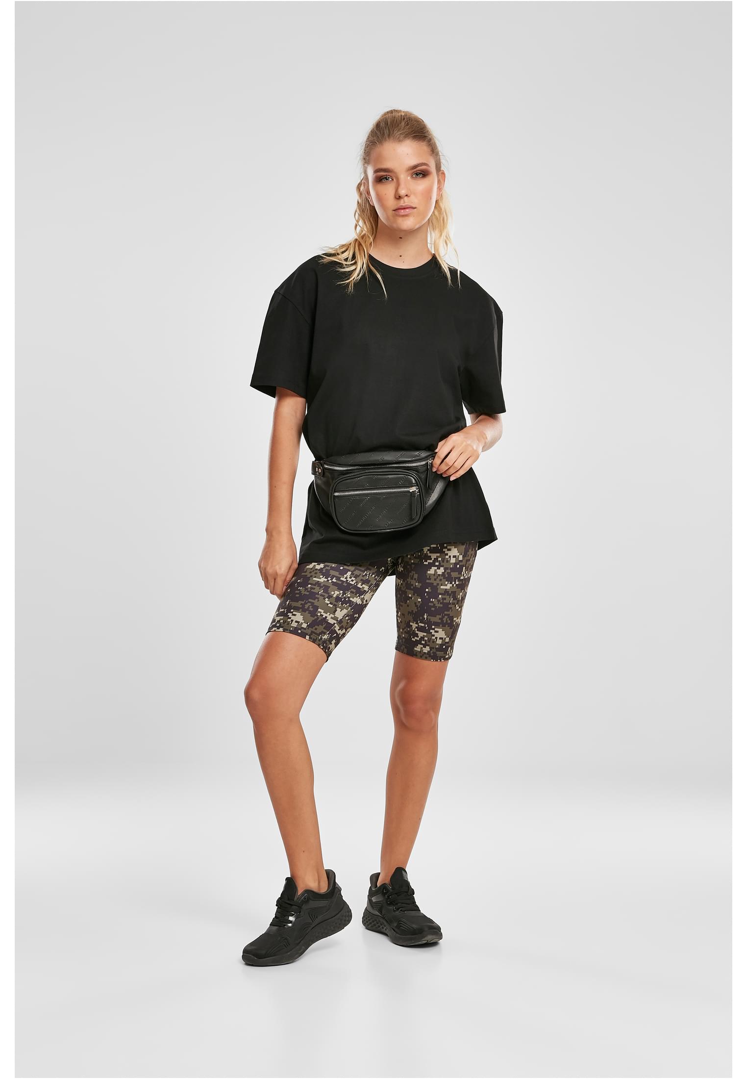 Urban Classics Pantaloncini High Waist Camo Tech Cycle wood digital camo
