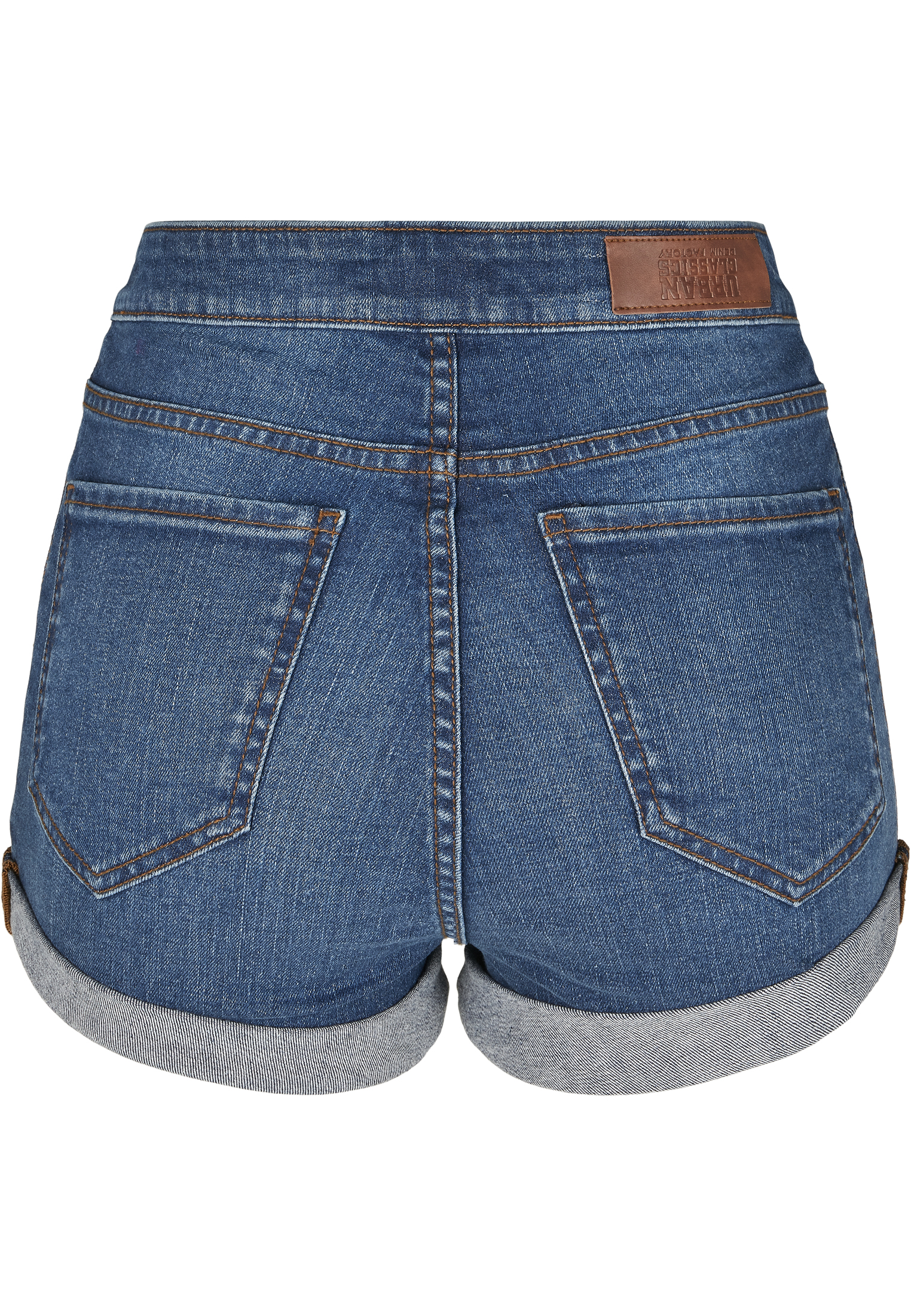 Ladies Slim Fit Denim Shorts-TB3425