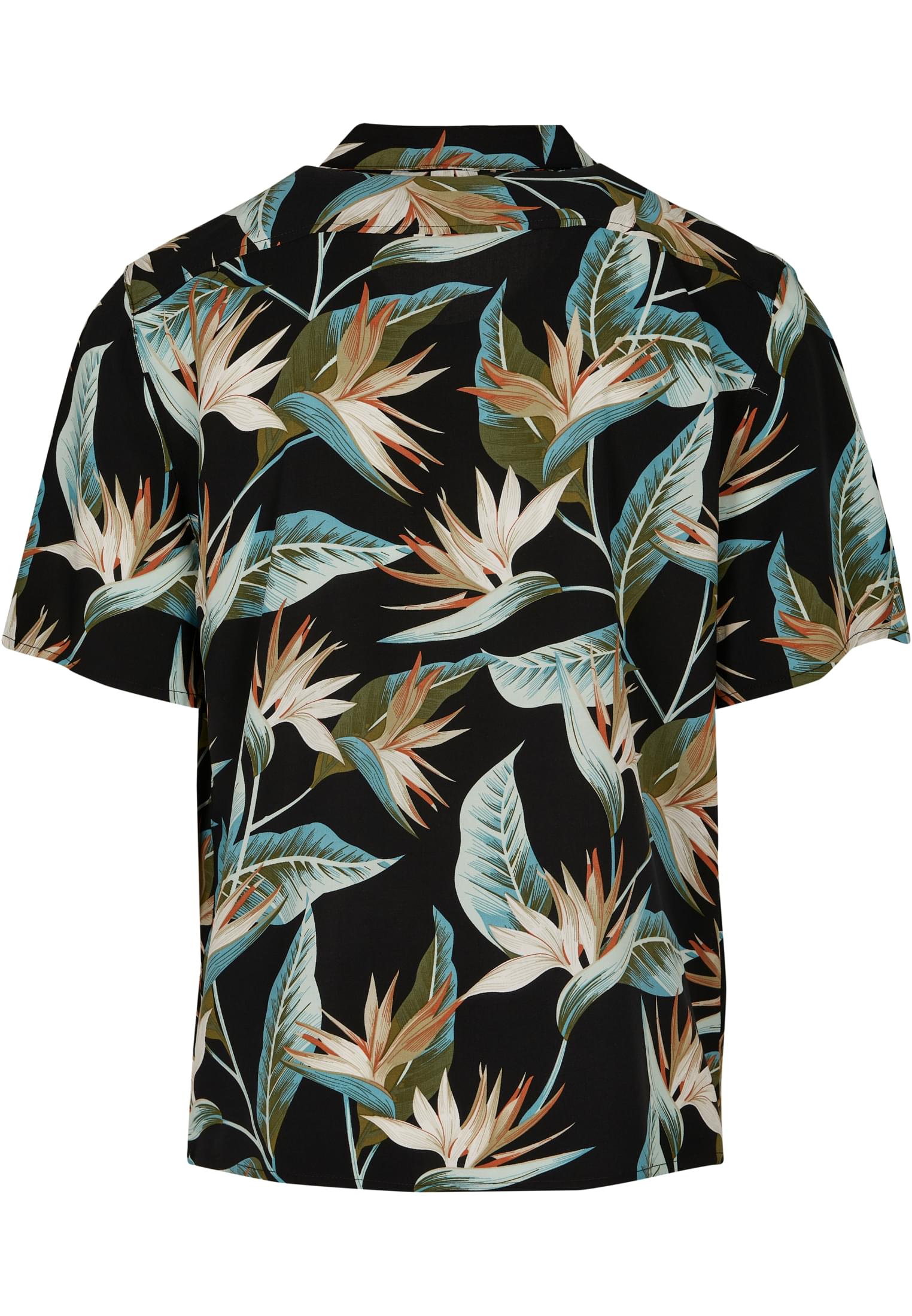 Urban Classics Camicia Blossoms Resort black/blossom