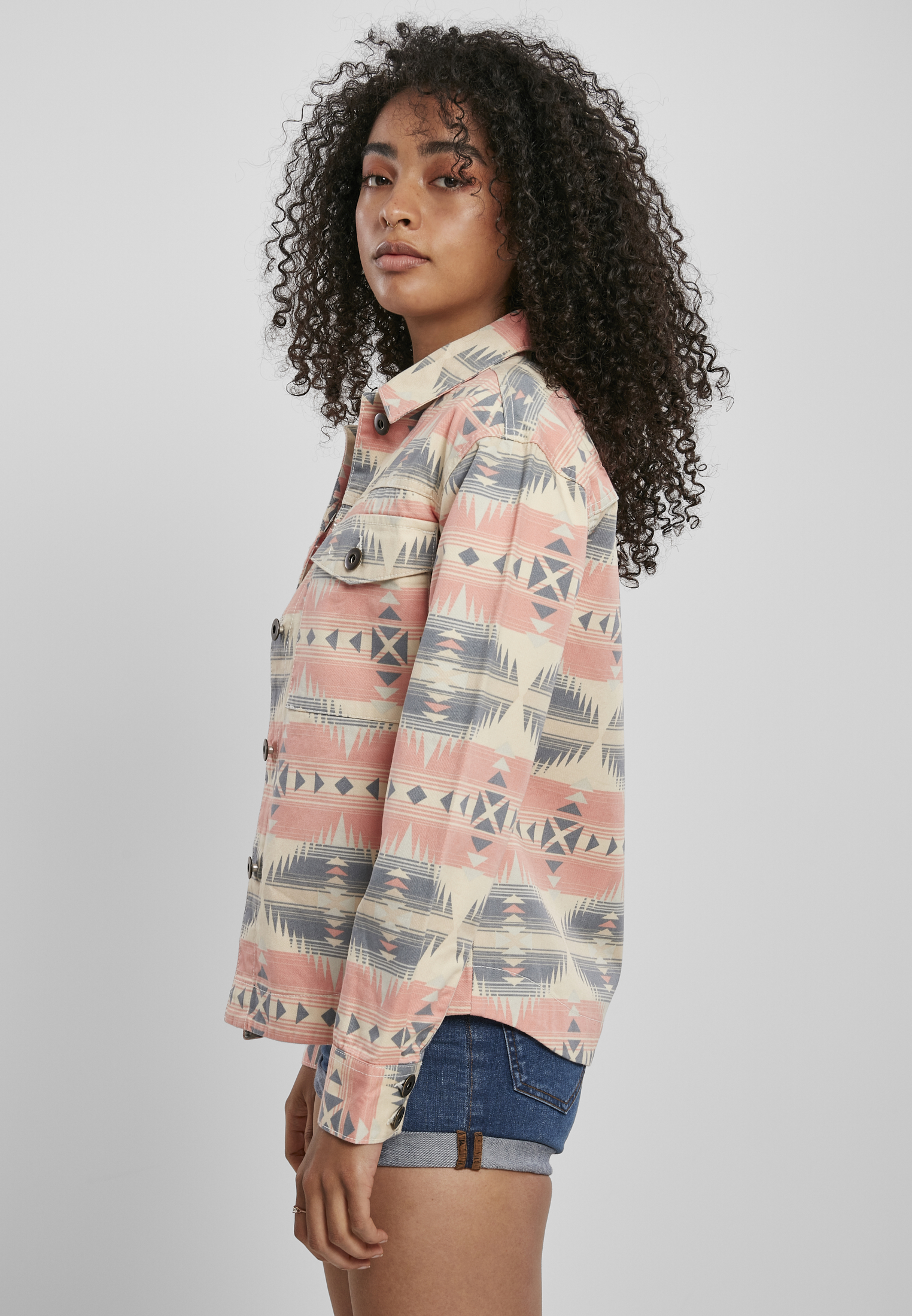Ladies Jacket-TB3661 Inka Shirt Oversized