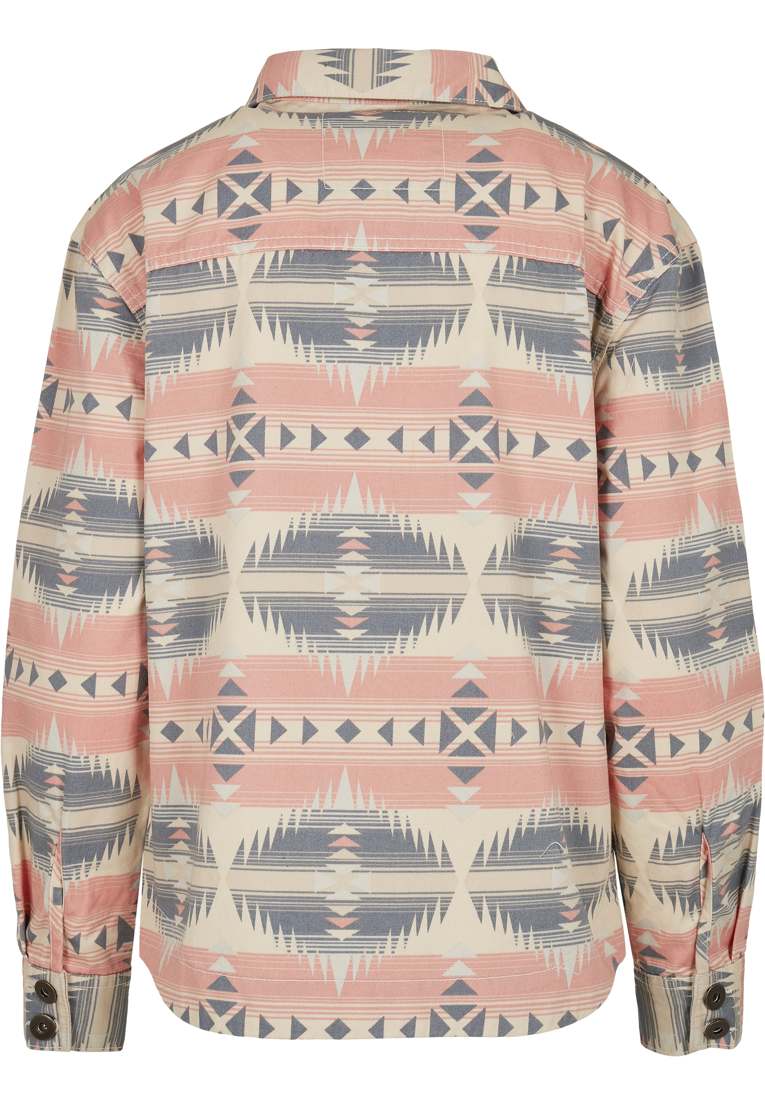 Oversized Inka Shirt Ladies Jacket-TB3661
