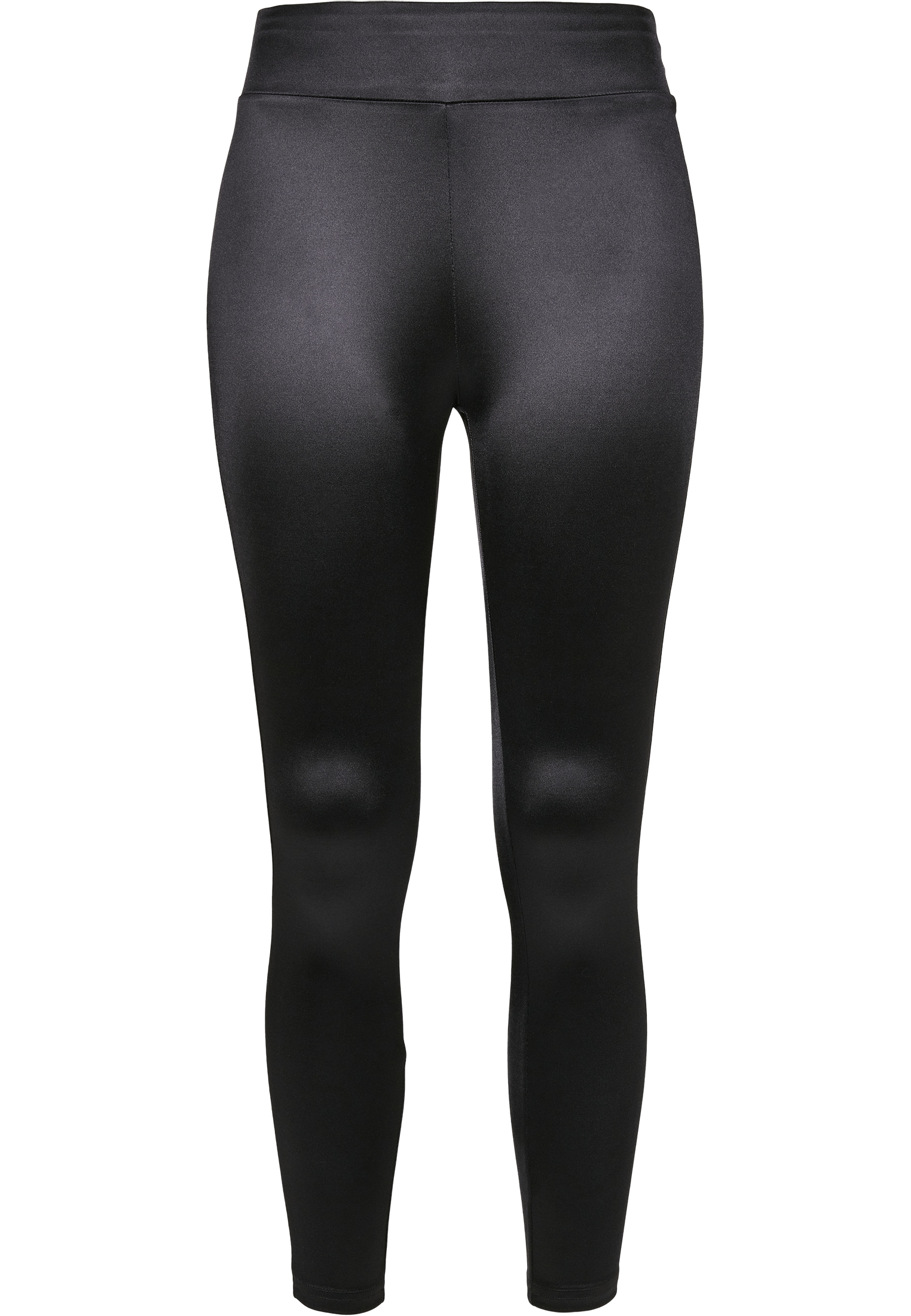 UC Ladies / Ladies Highwaist Shiny Stripe Leggings black/black