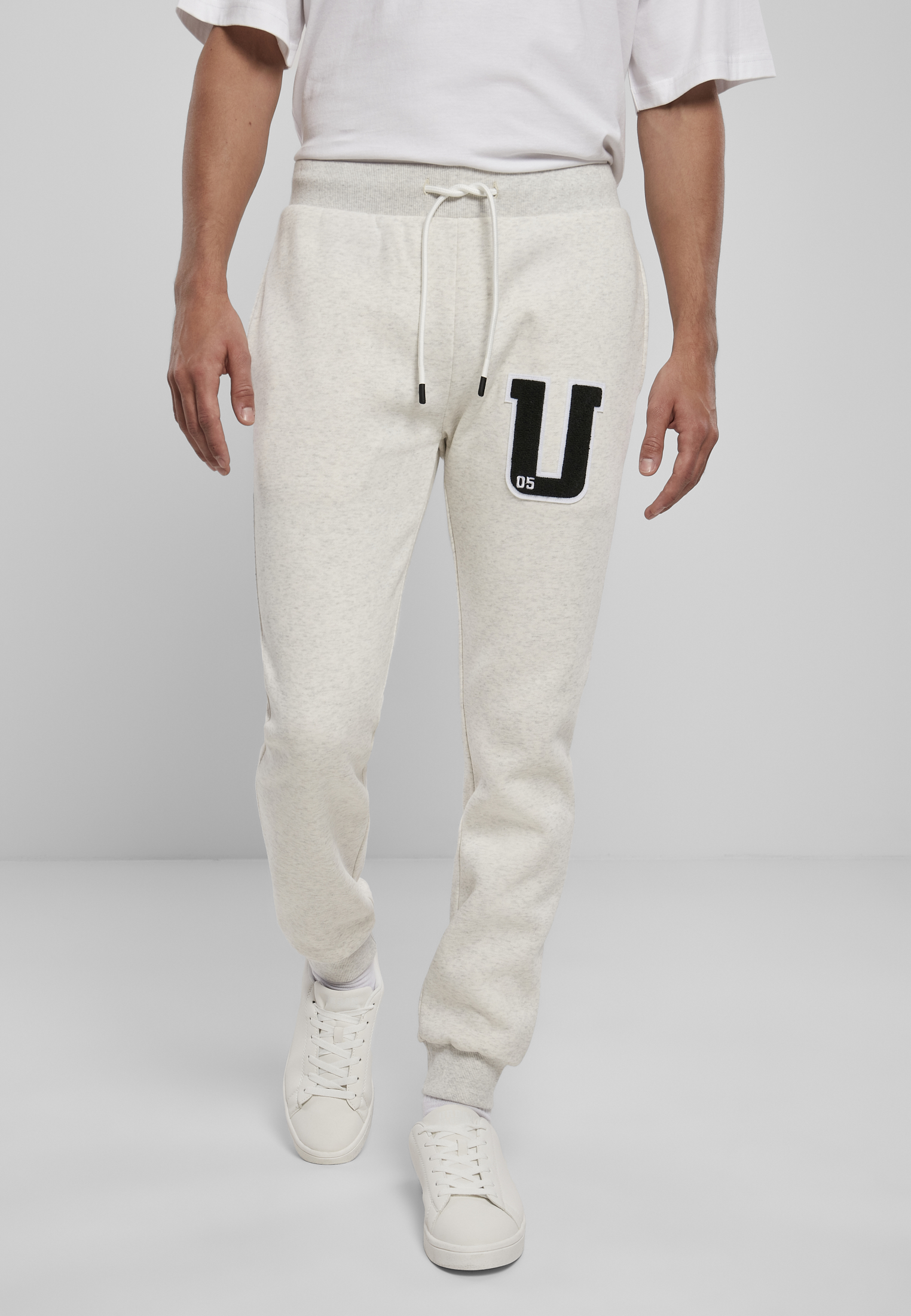Frottee Patch Sweatpants-TB3812