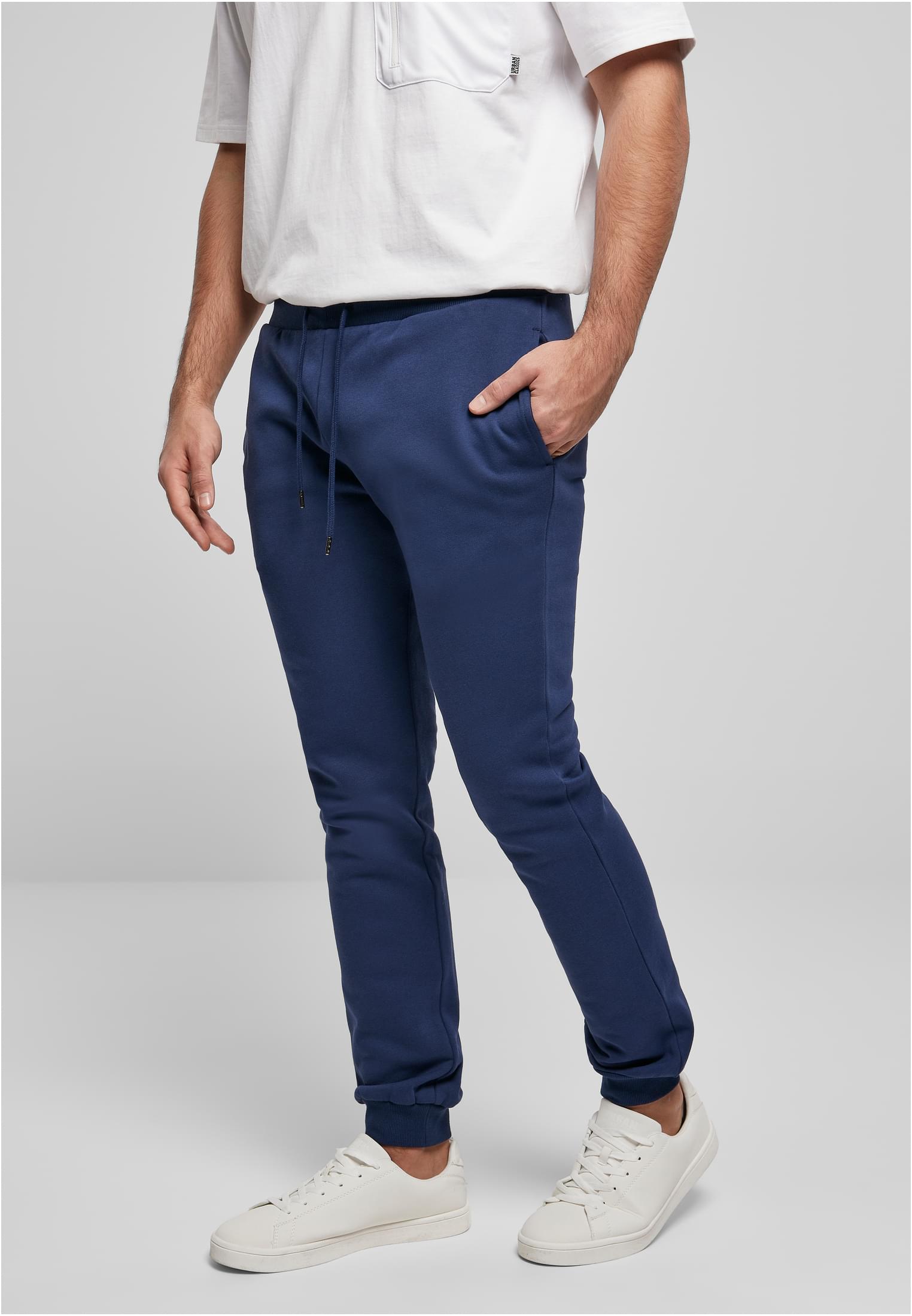 Urban Classics Pantaloni della tuta Essentials Basic darkblue