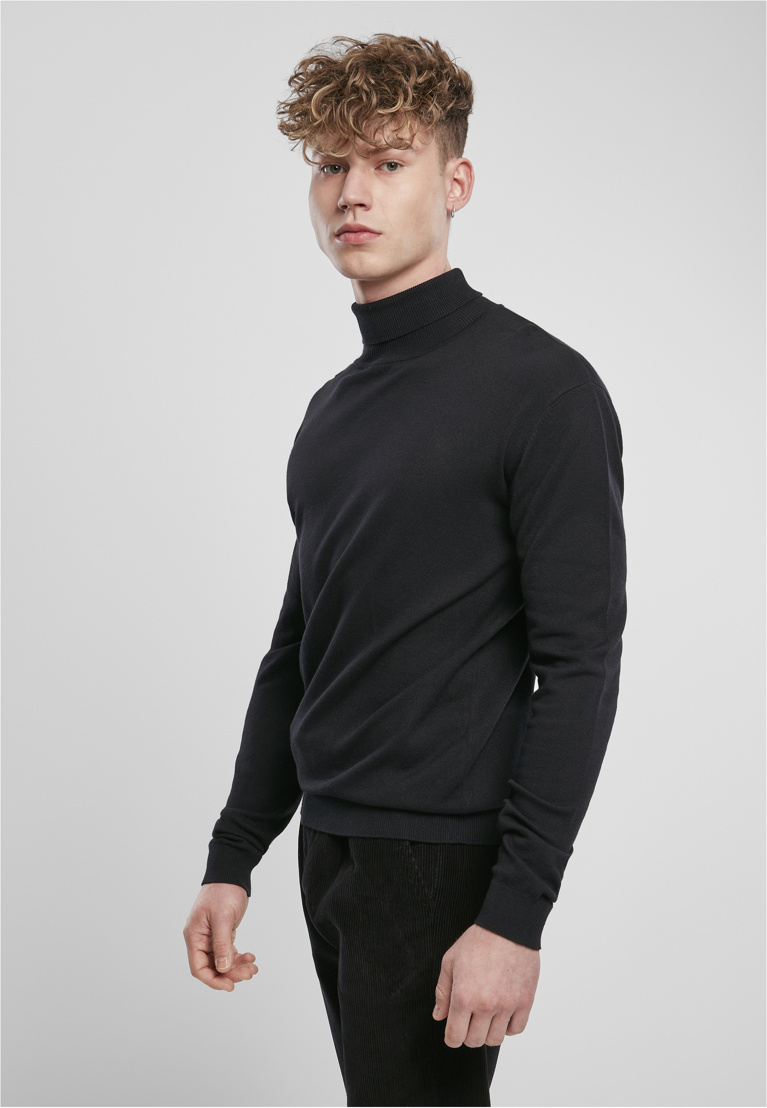 Turtleneck Basic Sweater-TB3959