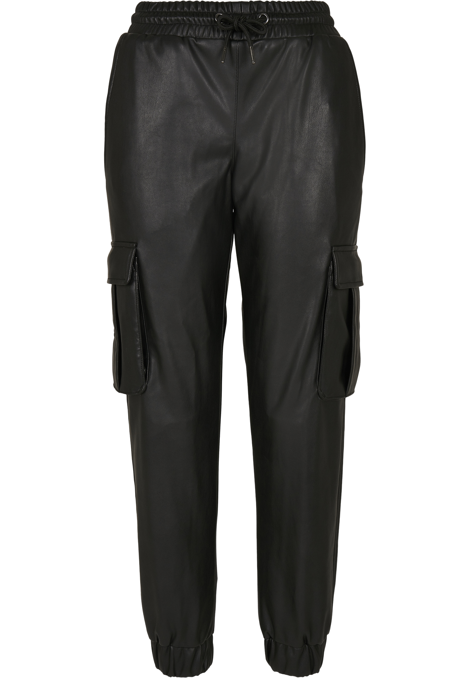 Urban Classics Pantaloni Faux Leather Cargo