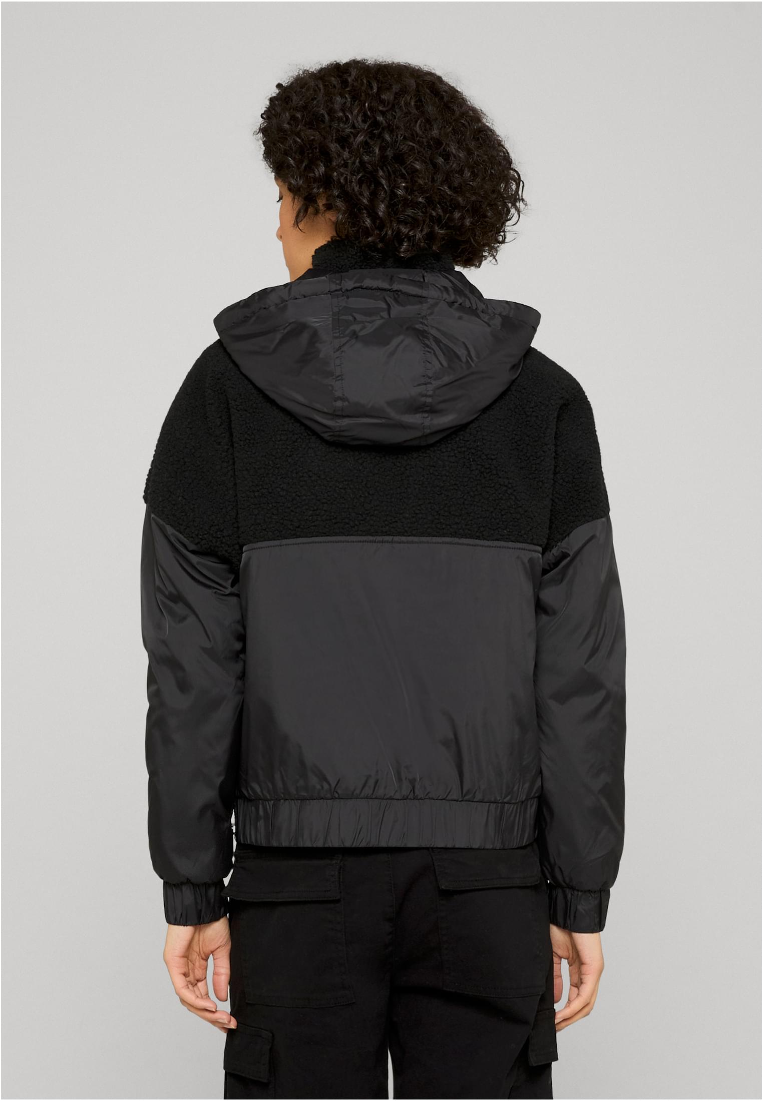 UC Ladies Giacca Sherpa Mix Pull Over