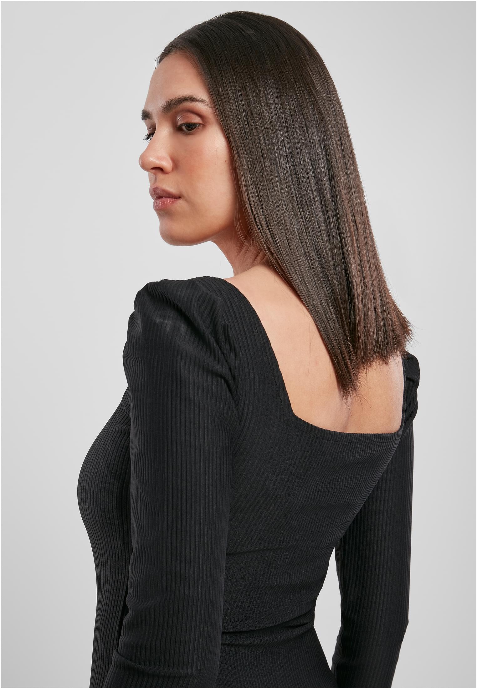 UC Ladies Piumino Rib Sleeve Body LS