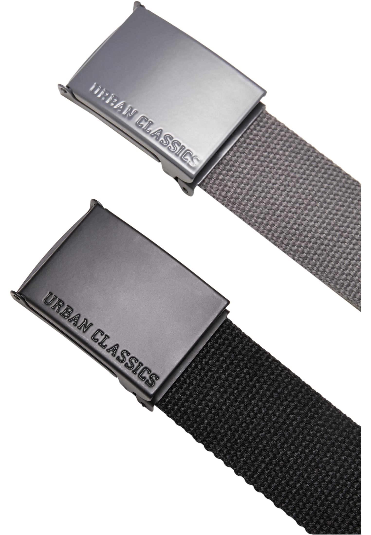 2-Pack-TB4038 Colored Canvas Belt Buckle