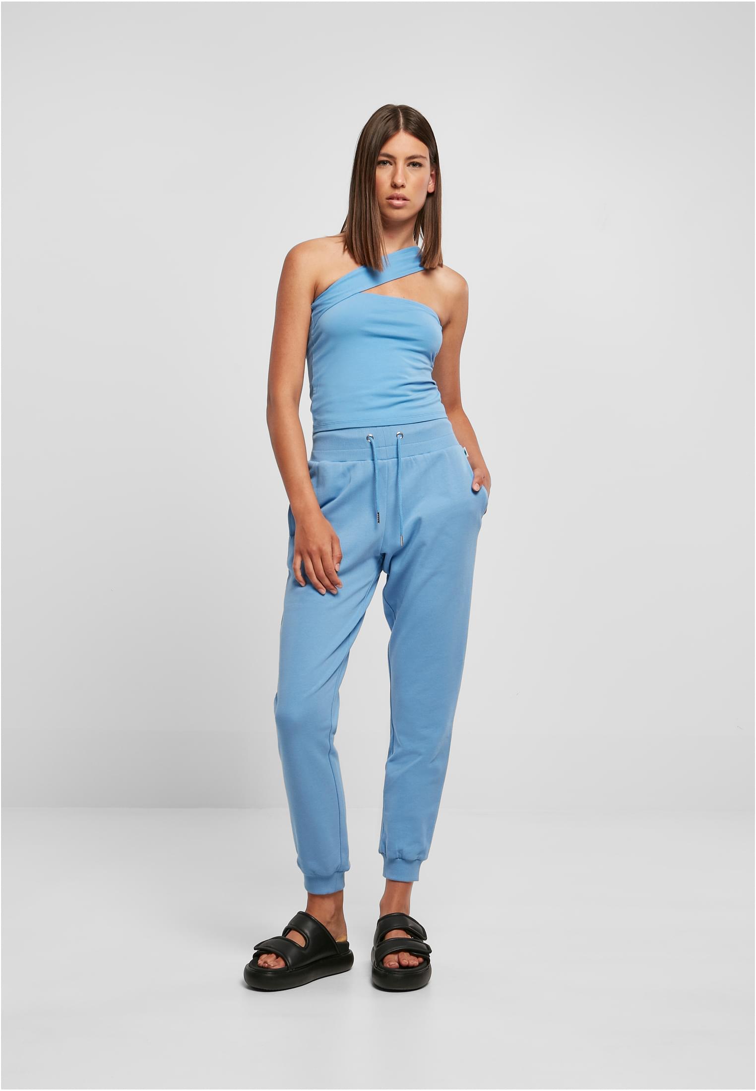 UC Ladies Pantaloni Essentials High Waist Sweat horizonblue